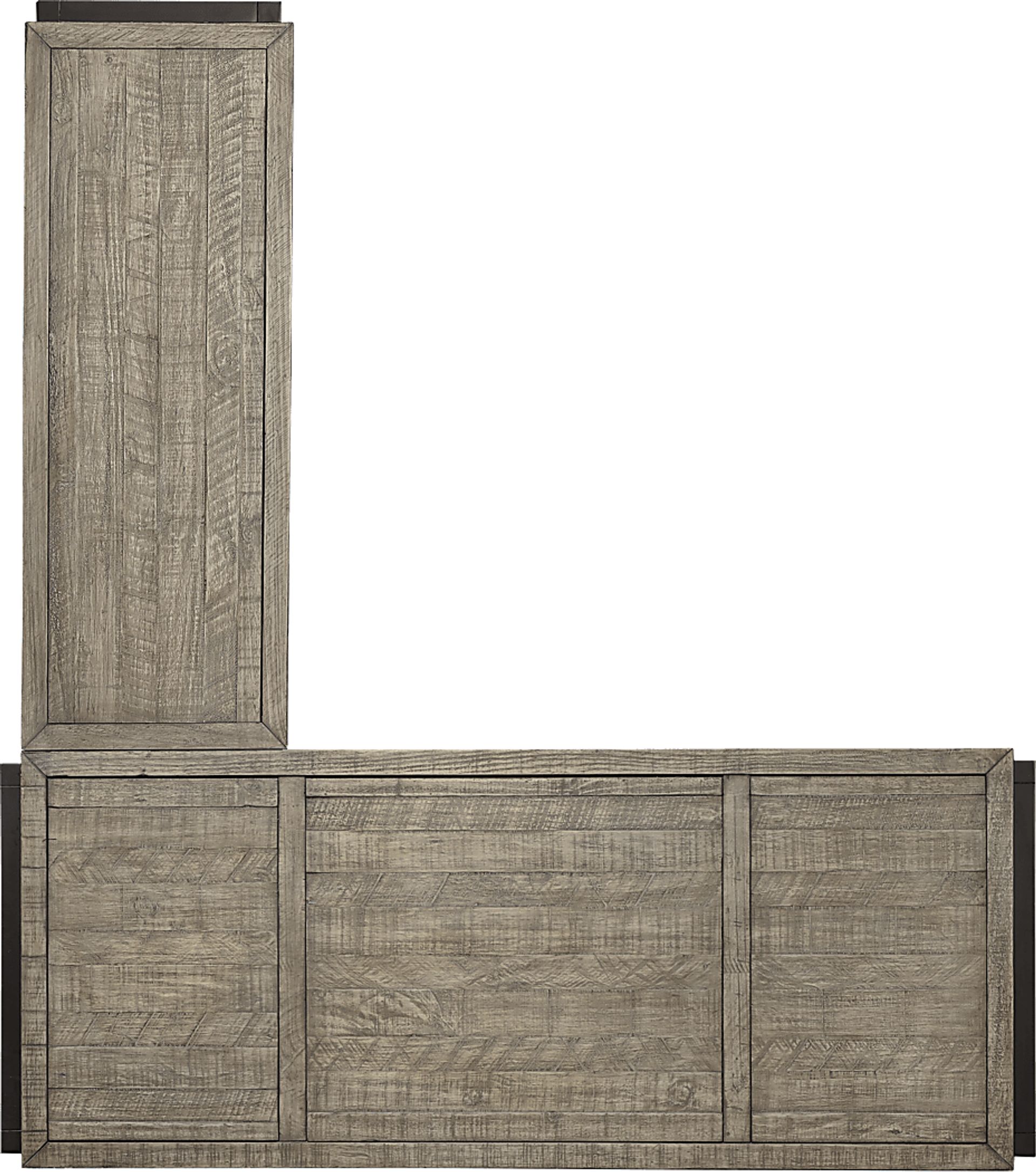Water Mill Gray Desk - Image 3