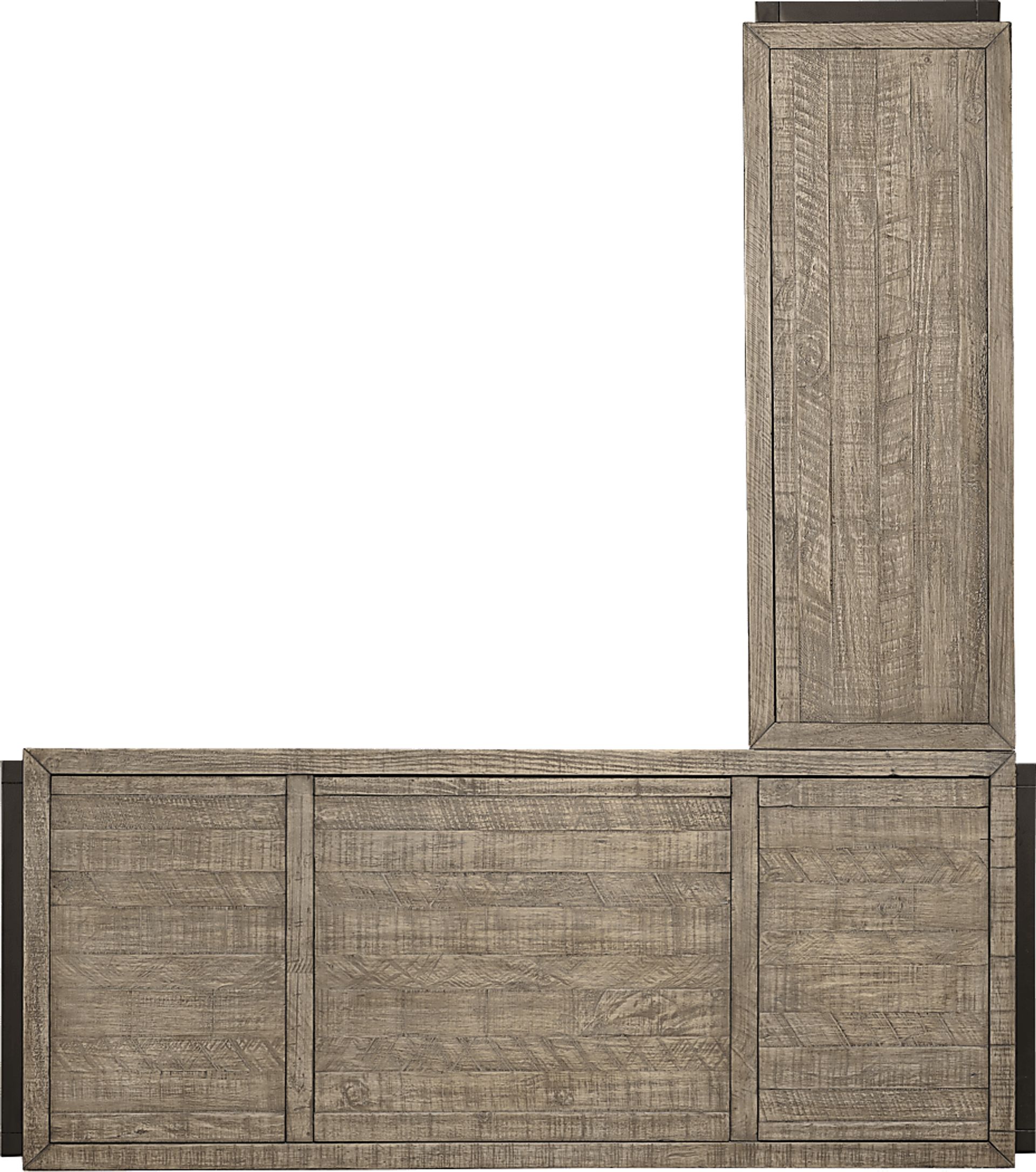 Water Mill Gray Desk - Image 4