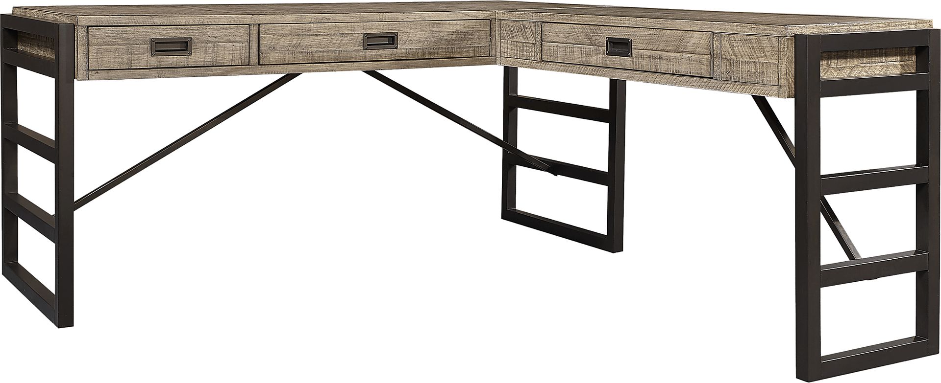 Water Mill Gray Desk - Image 1