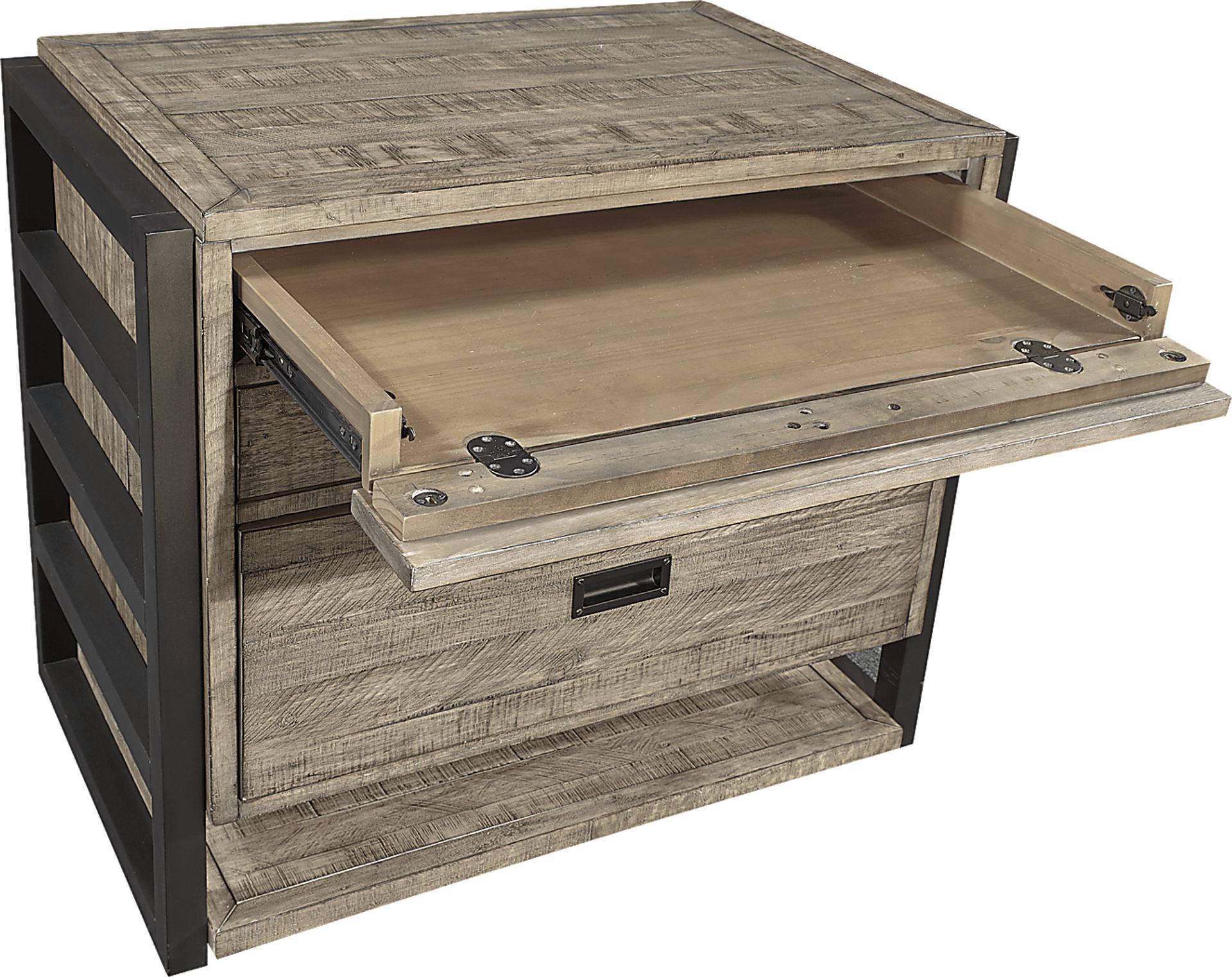 Water Mill Gray File Cabinet - Image 3