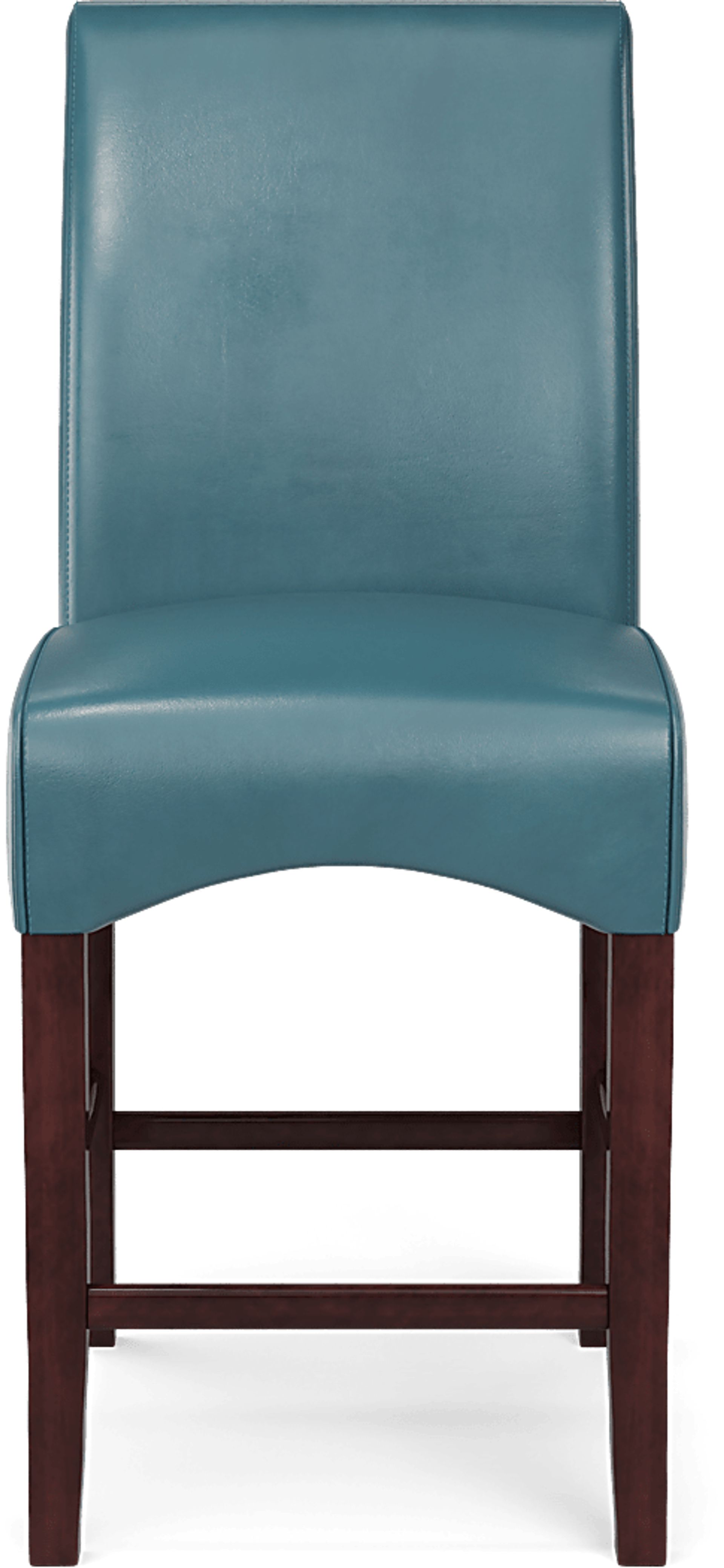 Watercolor Aqua Counter Height Stool - Image 2