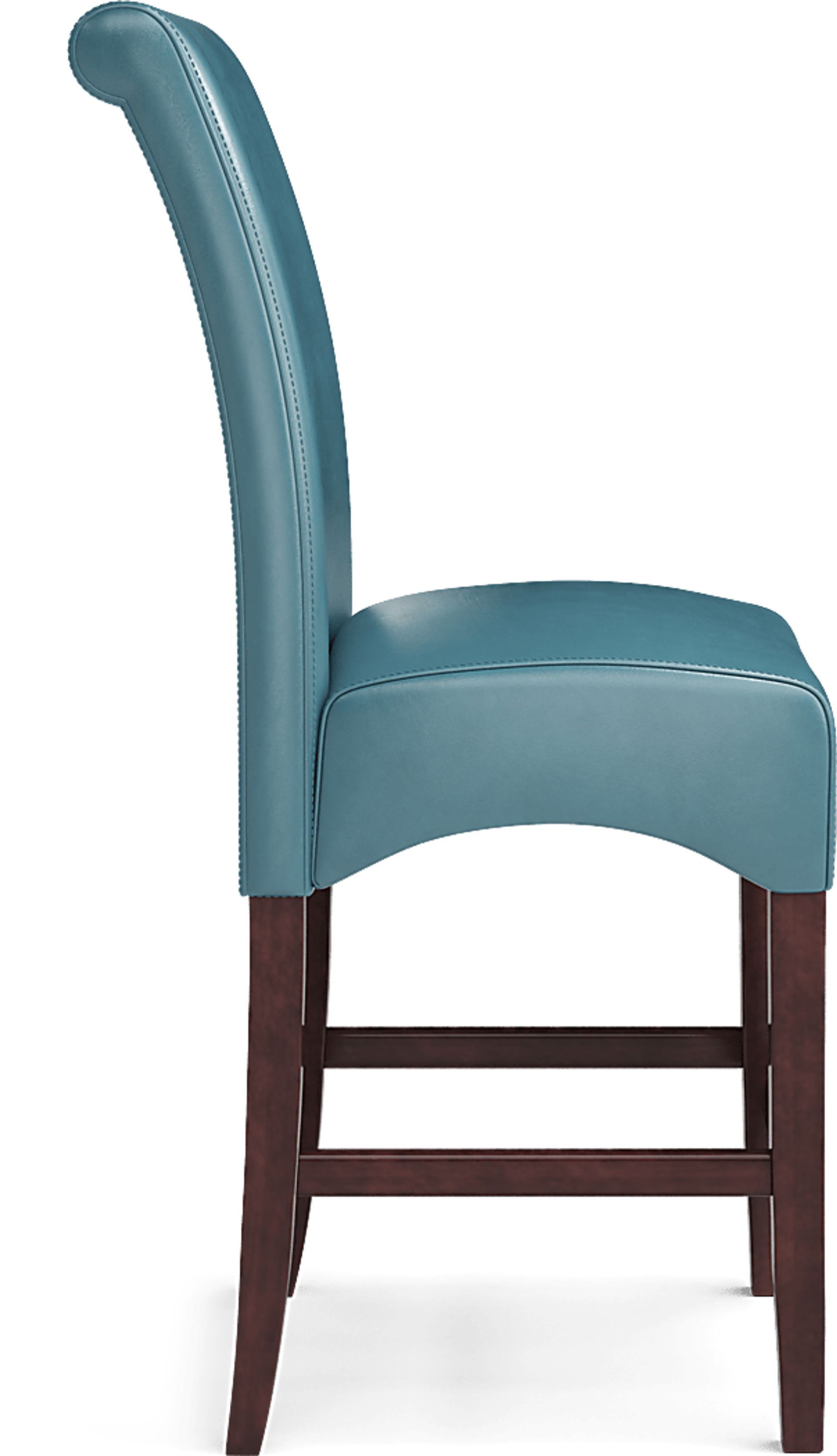 Watercolor Aqua Counter Height Stool - Image 3