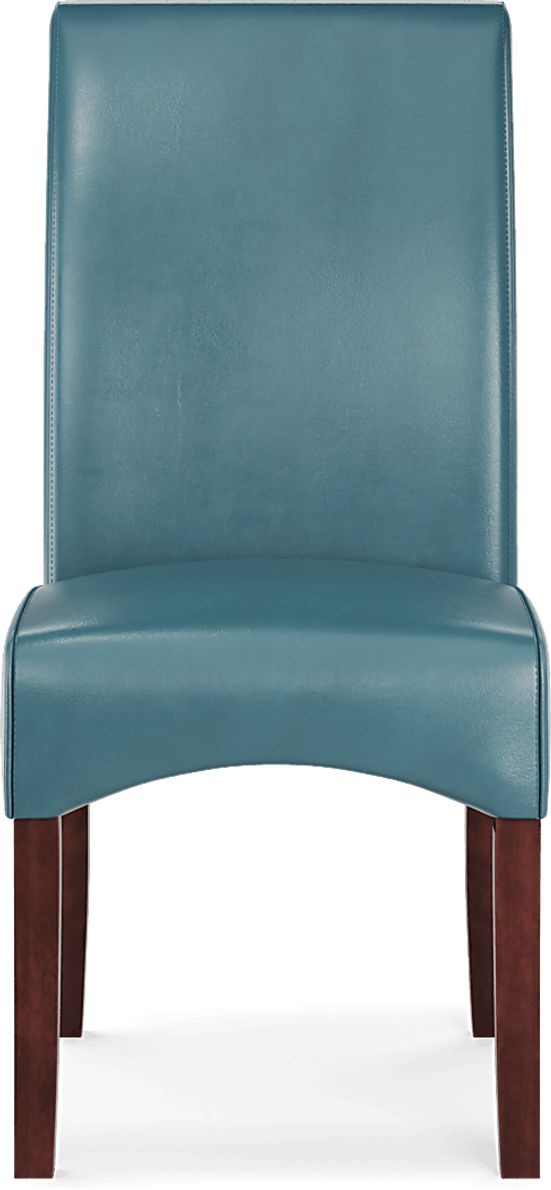 Watercolor Aqua Side Chair