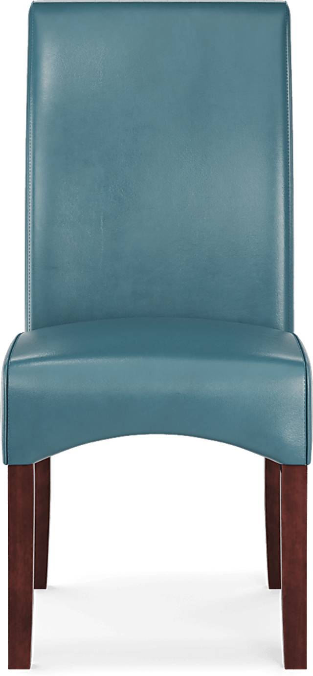 Watercolor Aqua Side Chair - Thumbnail - Image 2