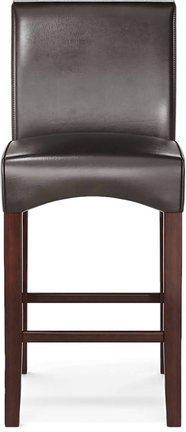 Galeno Cherry 3 Pc Bar Set with Brown Barstools - Thumbnail - Image 5