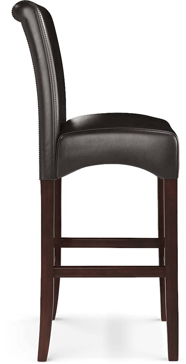 Galeno Cherry 3 Pc Bar Set with Brown Barstools - Thumbnail - Image 6