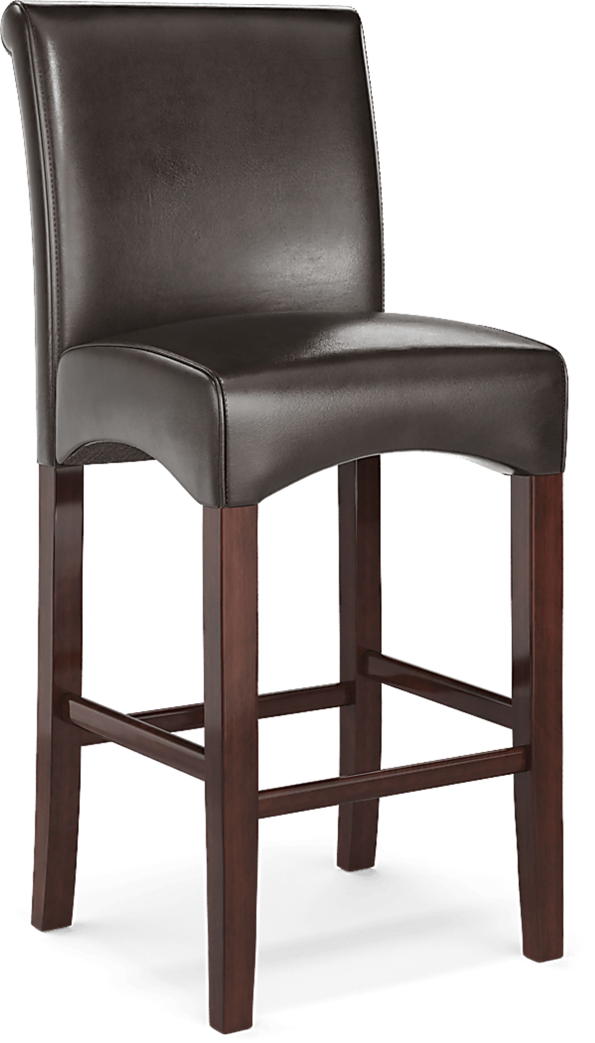 Watercolor Brown Barstool - Image 1