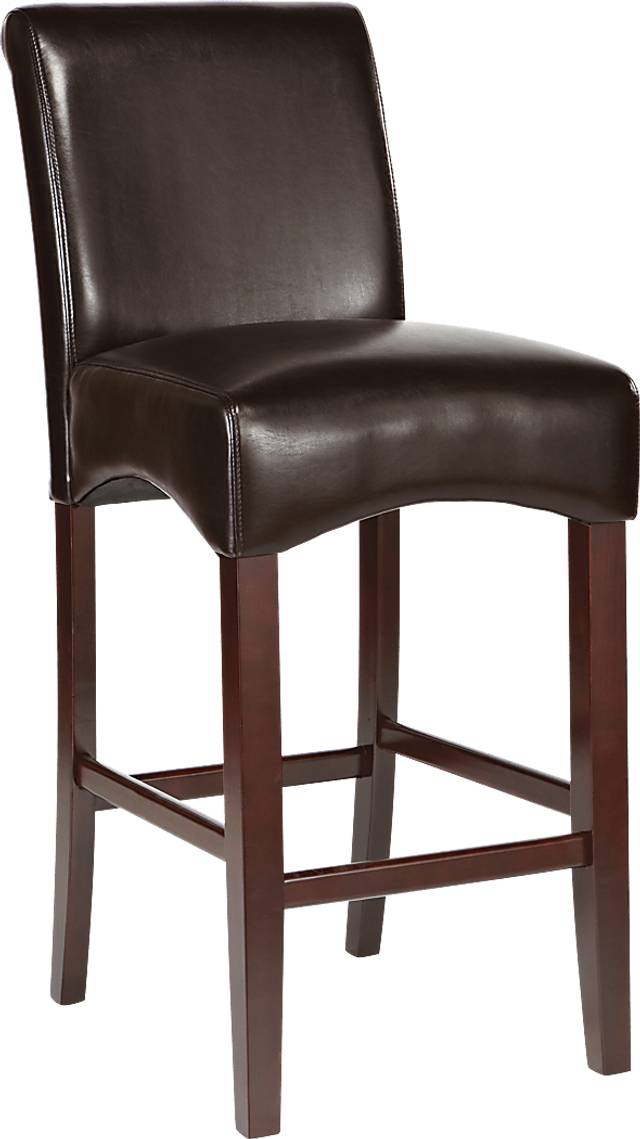 Watercolor Brown Barstool - Thumbnail - Image 1