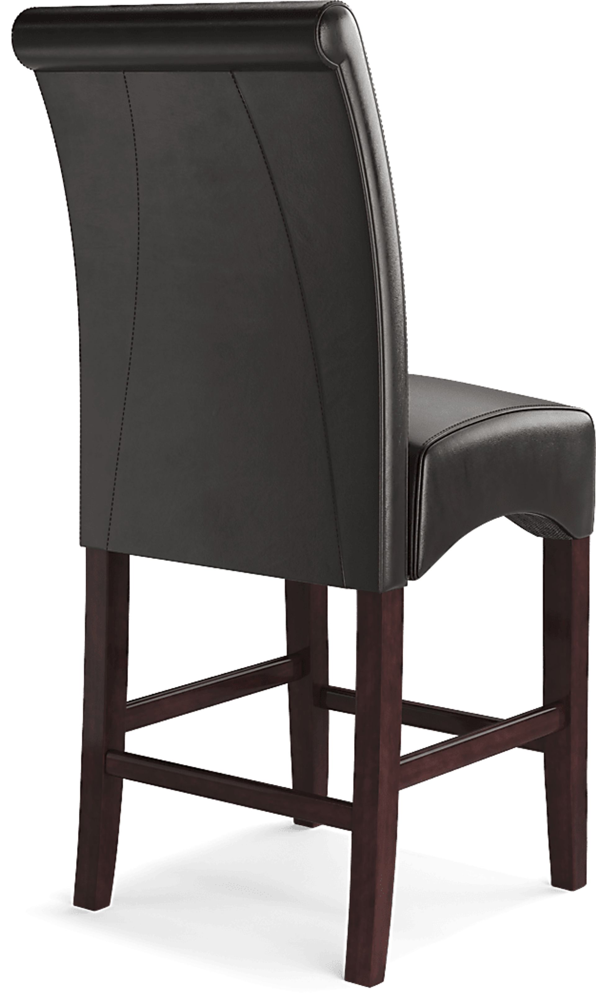 Watercolor Brown Counter Height Stool - Image 4