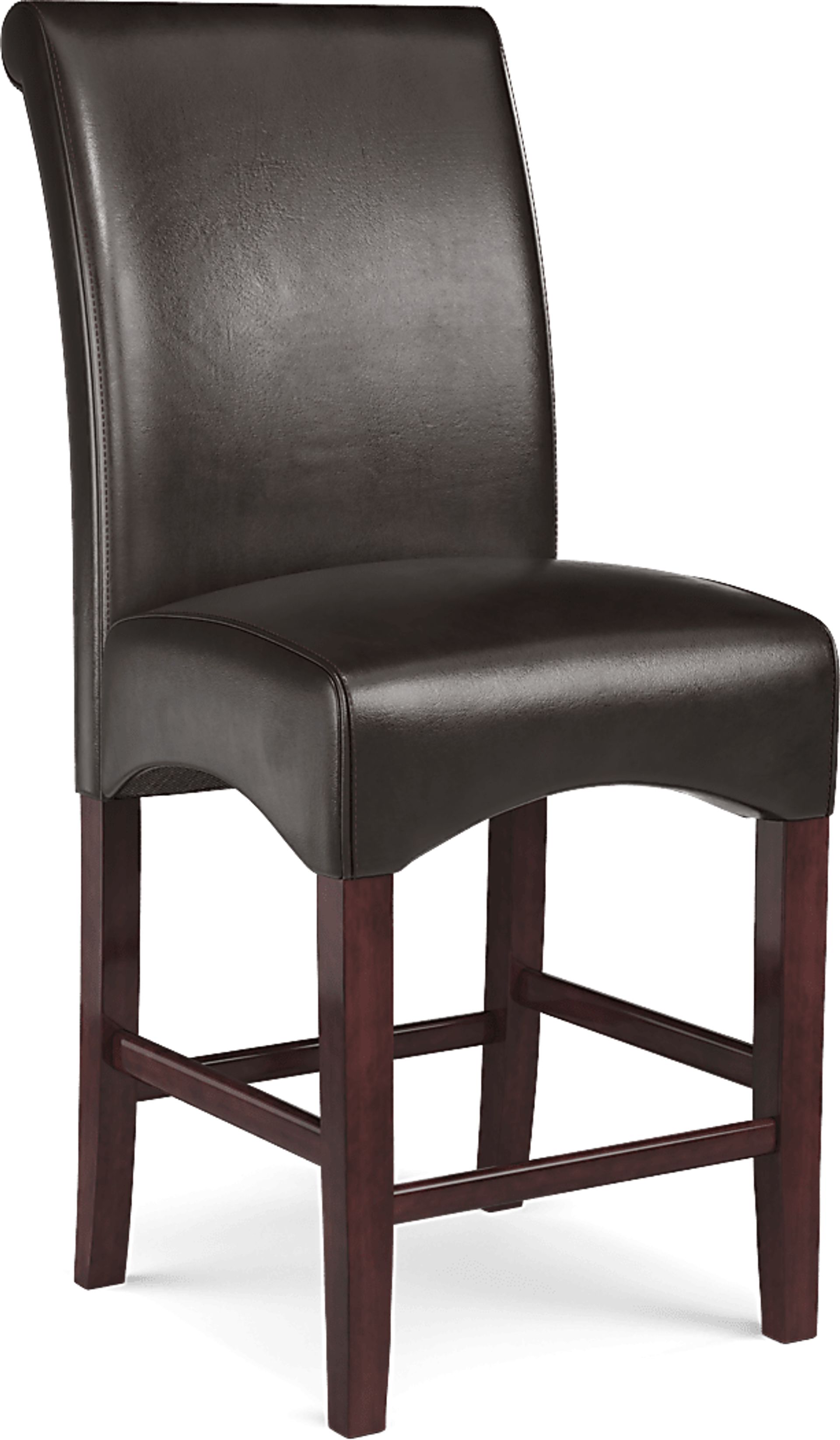 Watercolor Brown Counter Height Stool - Image 1