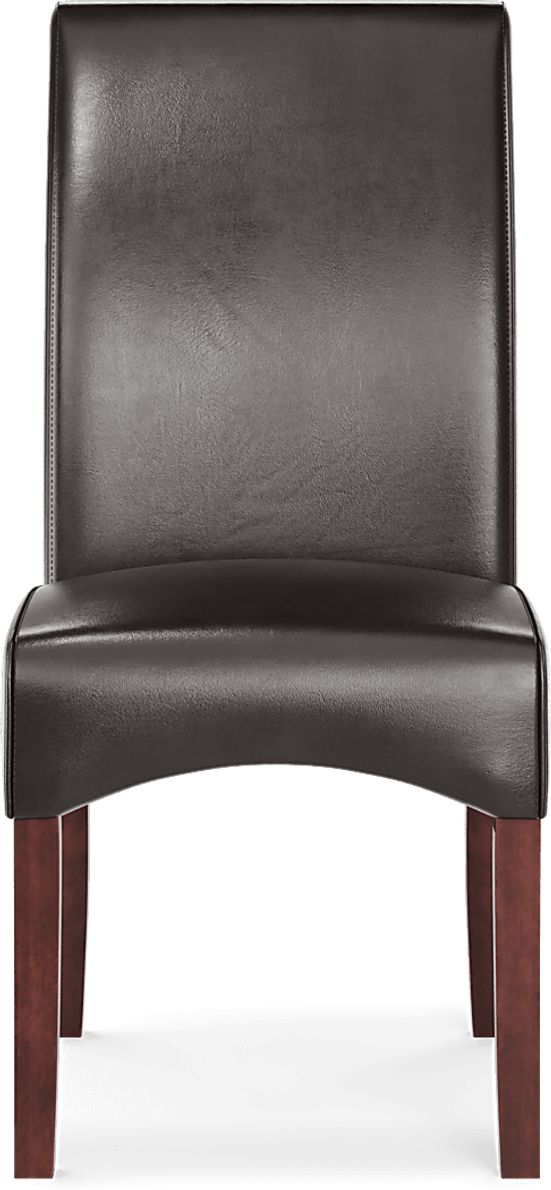 Watercolor Brown Side Chair