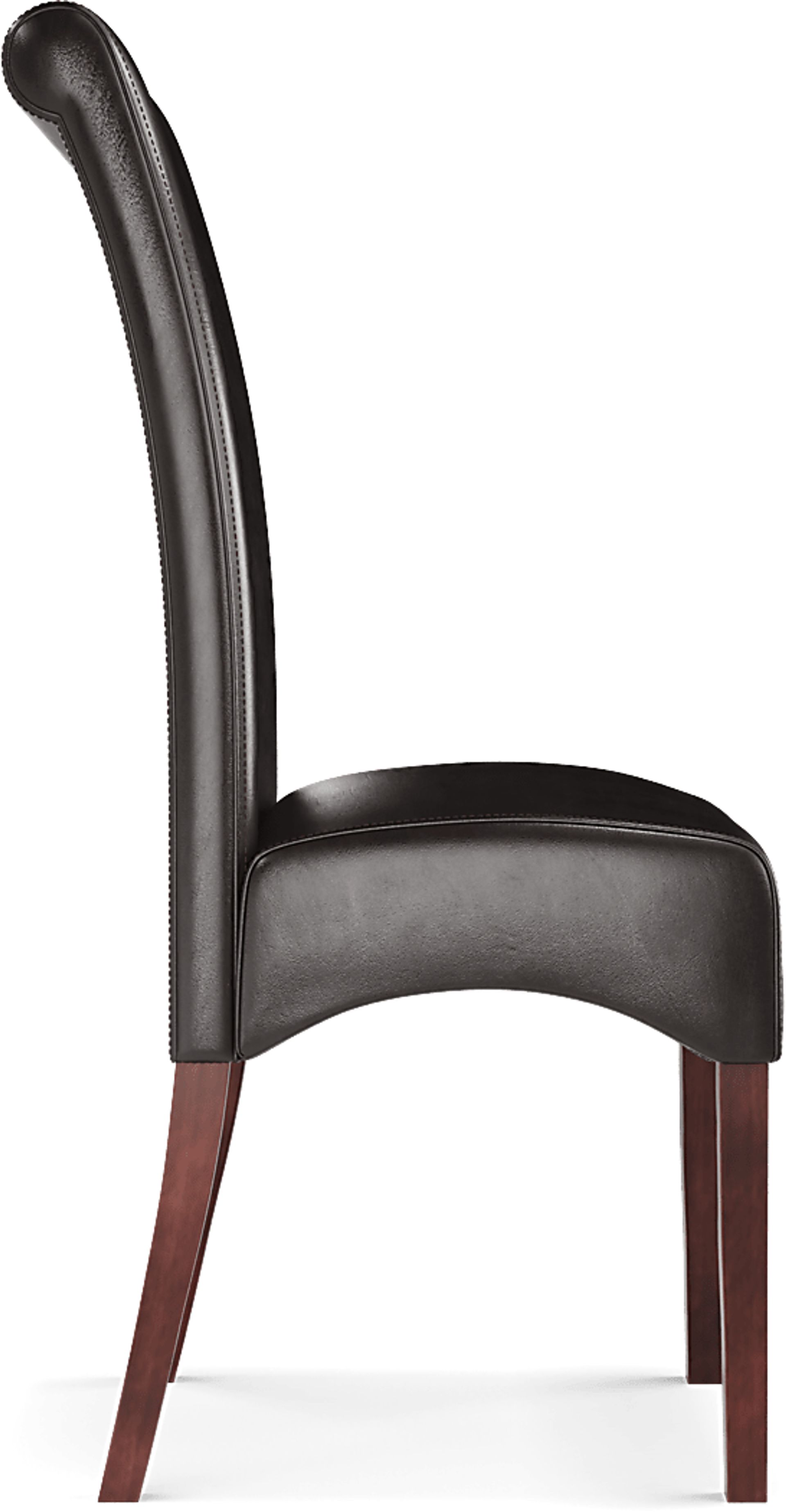 Watercolor Brown Side Chair - Image 3