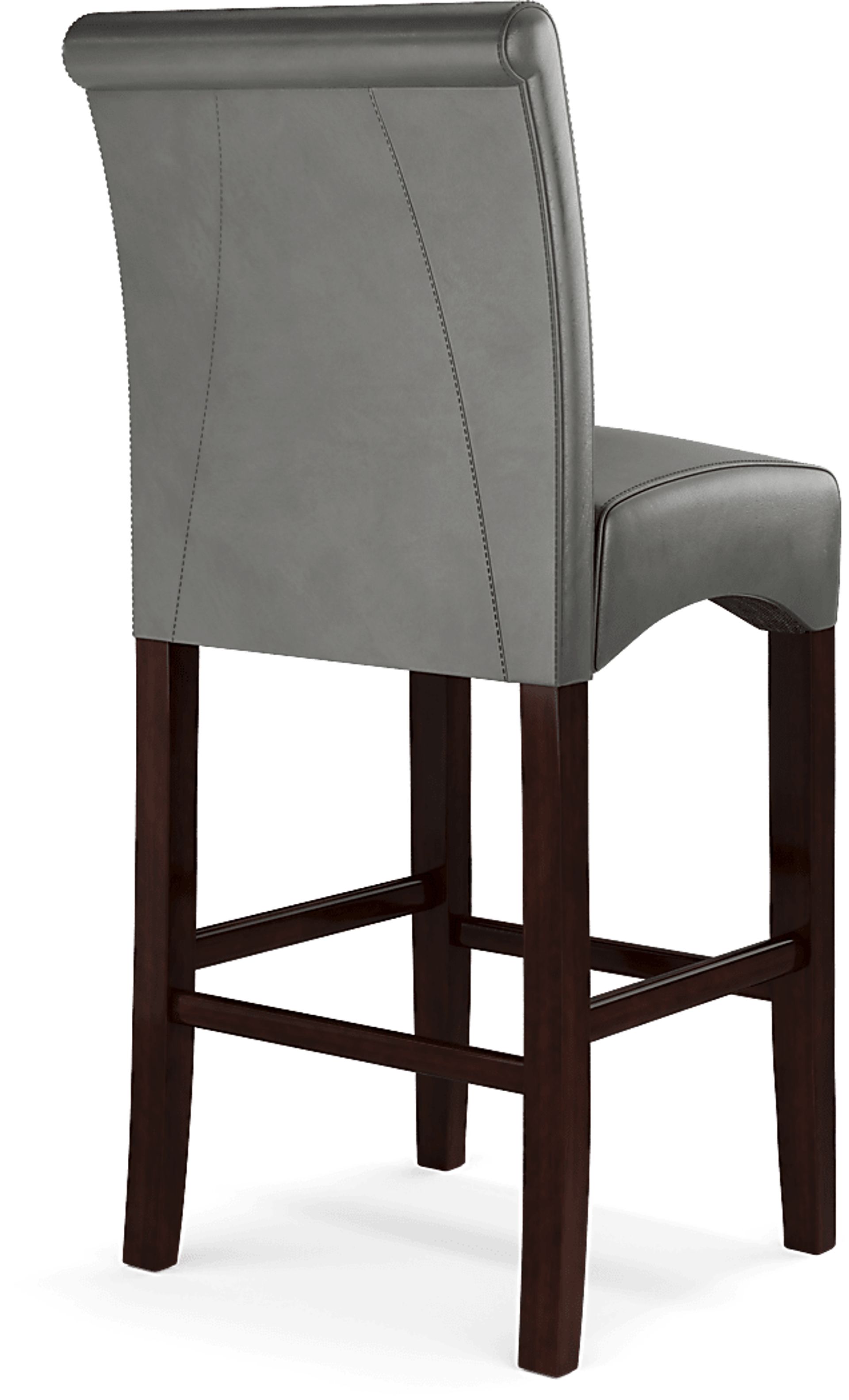 Watercolor Charcoal Barstool - Image 4