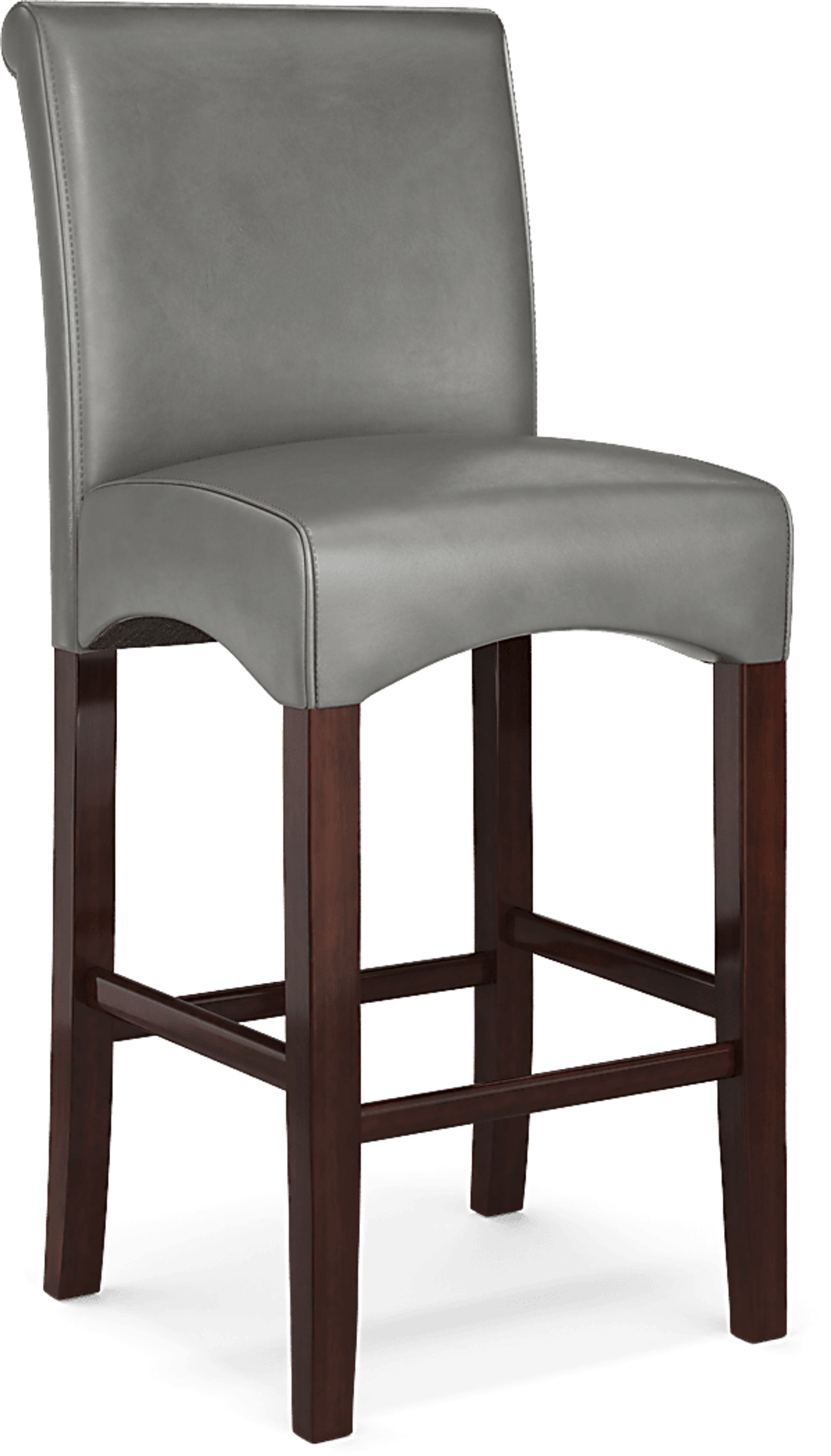 Watercolor Charcoal Barstool - Image 1