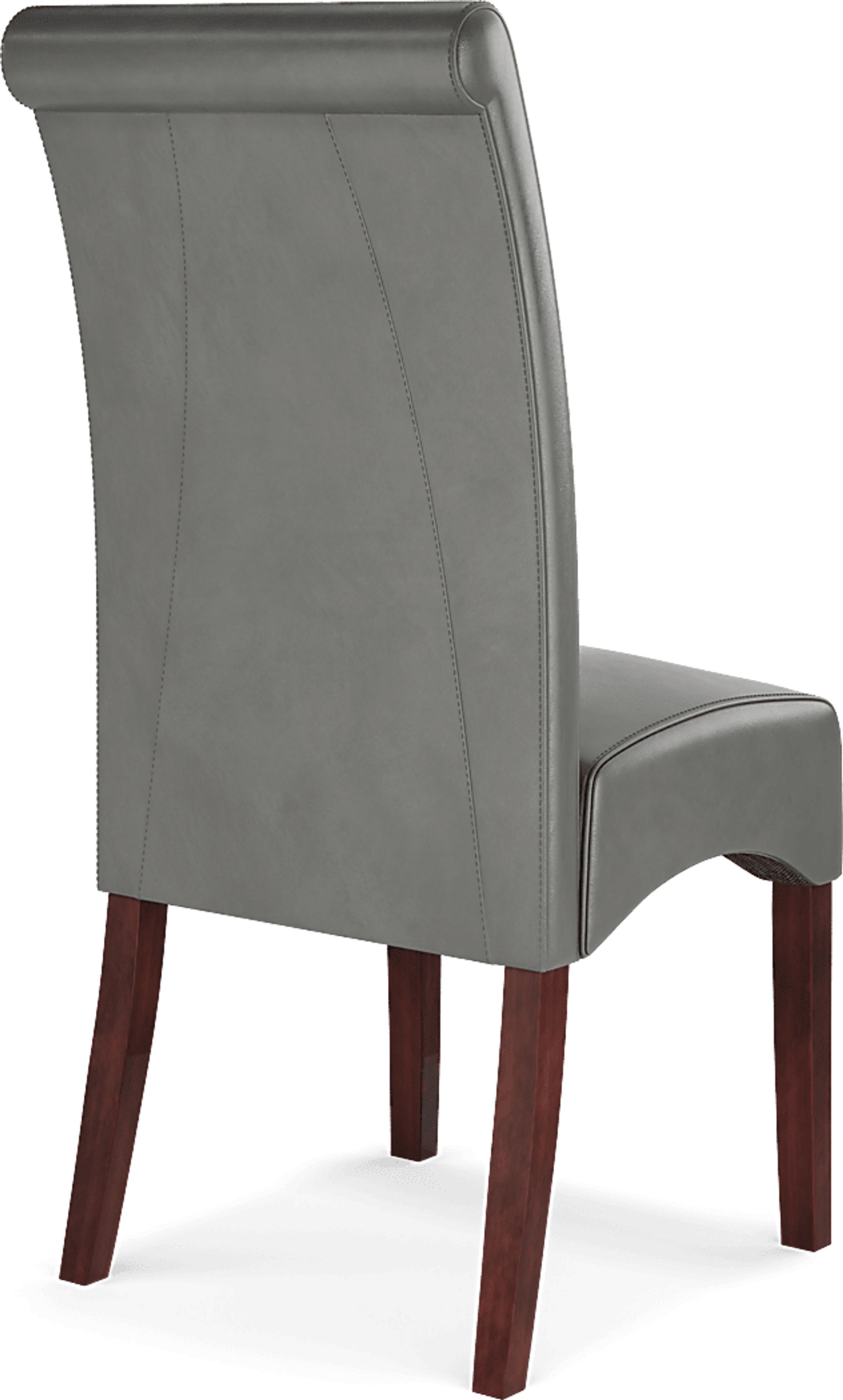 Watercolor Charcoal Side Chair - Image 4