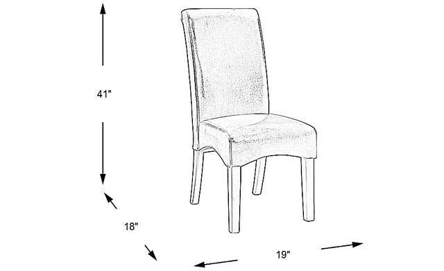 Dimension Image. Please refer to the Dimension Tab on this page for dimension details.