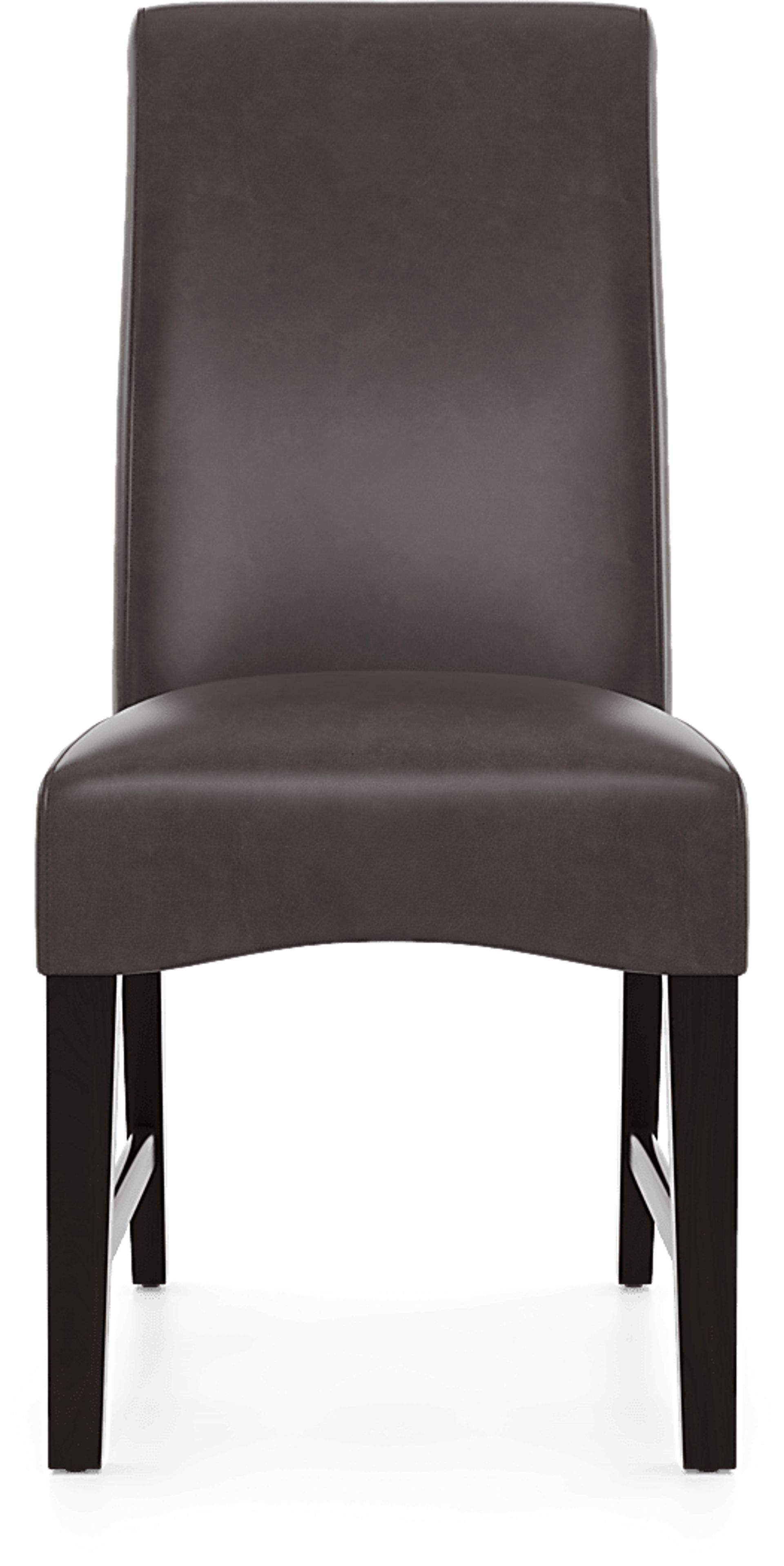 Watercolor Chocolate Upholstered Side Chair - Image 2