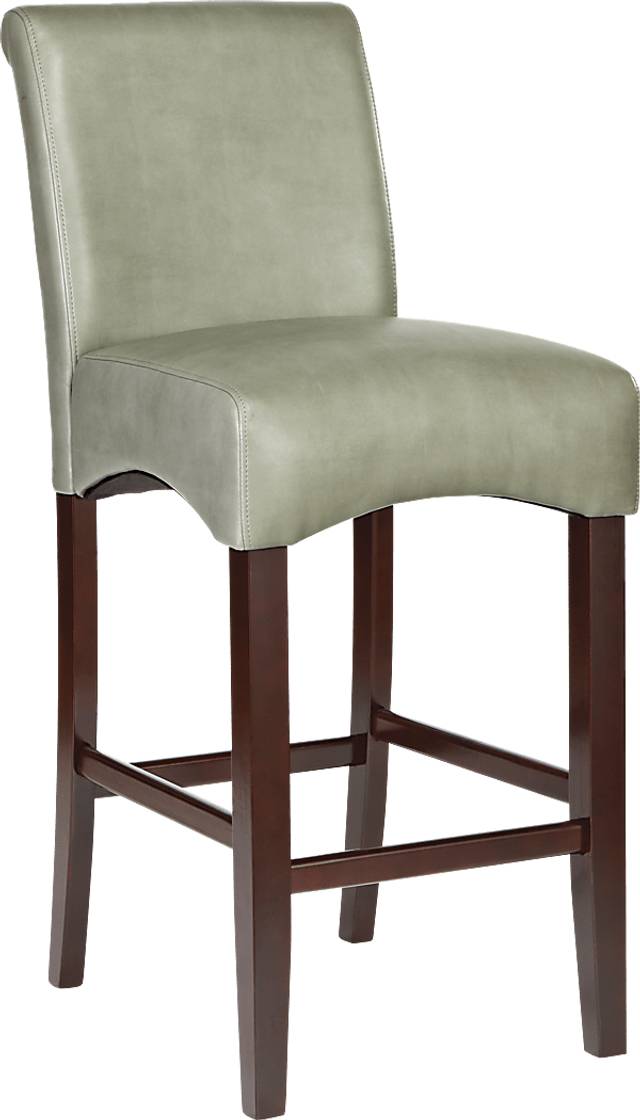 Watercolor Green Barstool - Thumbnail - Image 1