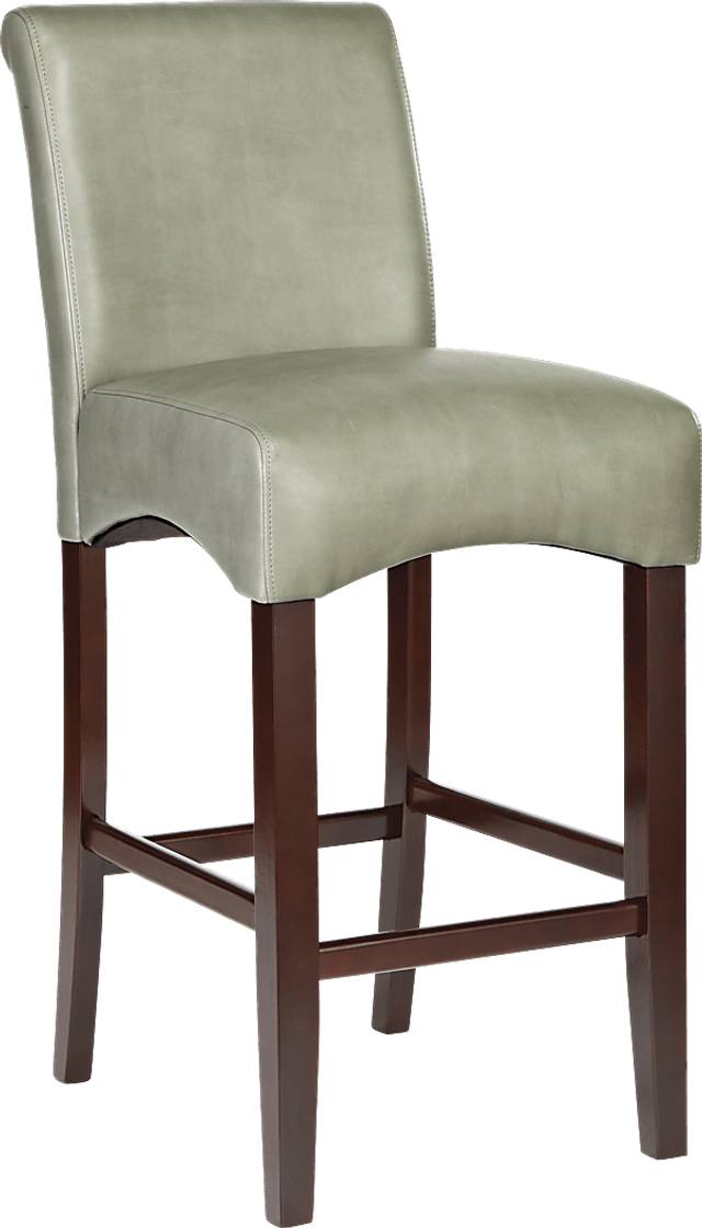 Watercolor Green Barstool - Thumbnail - Image 1