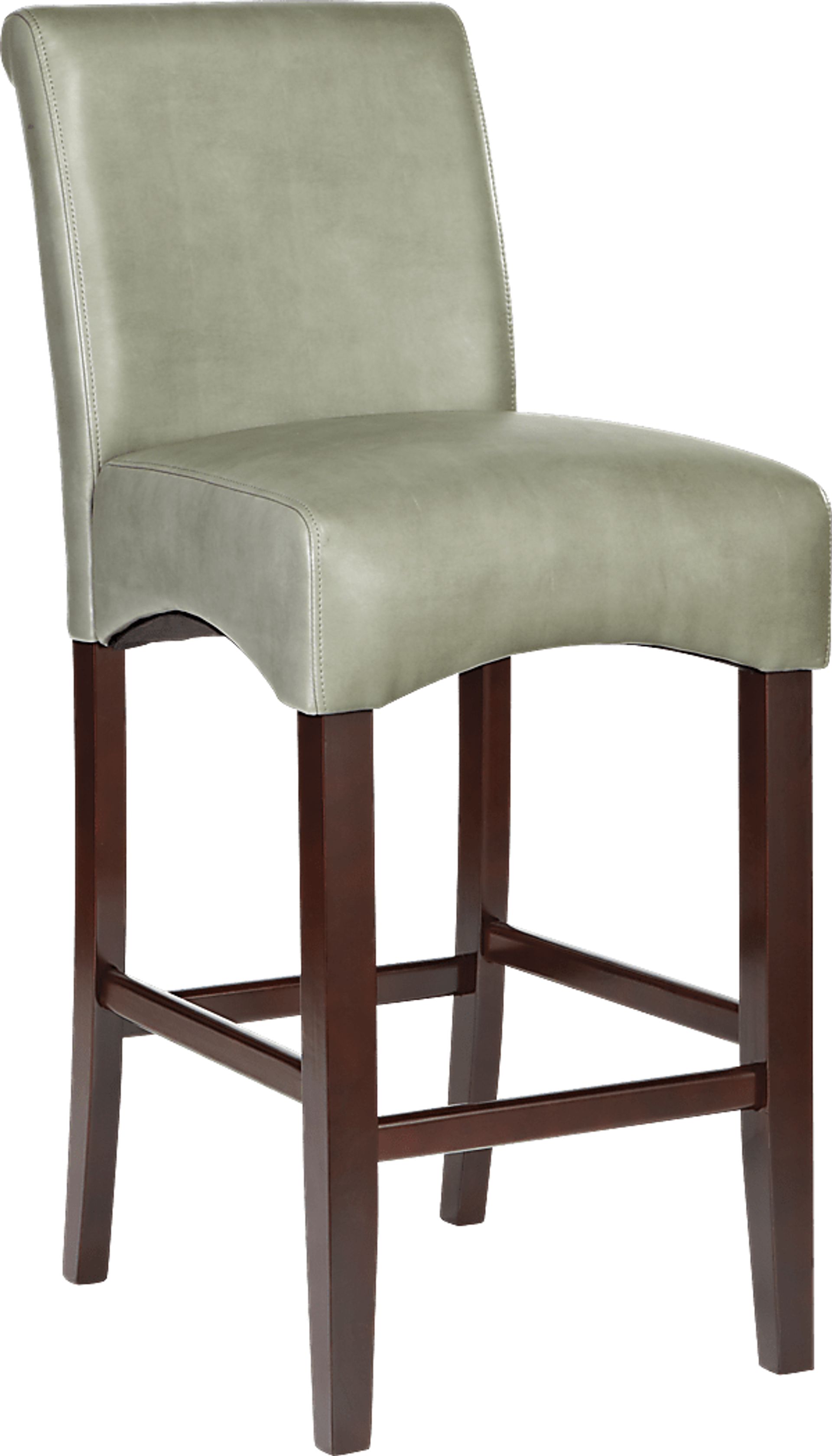 Watercolor Green Barstool - Image 1