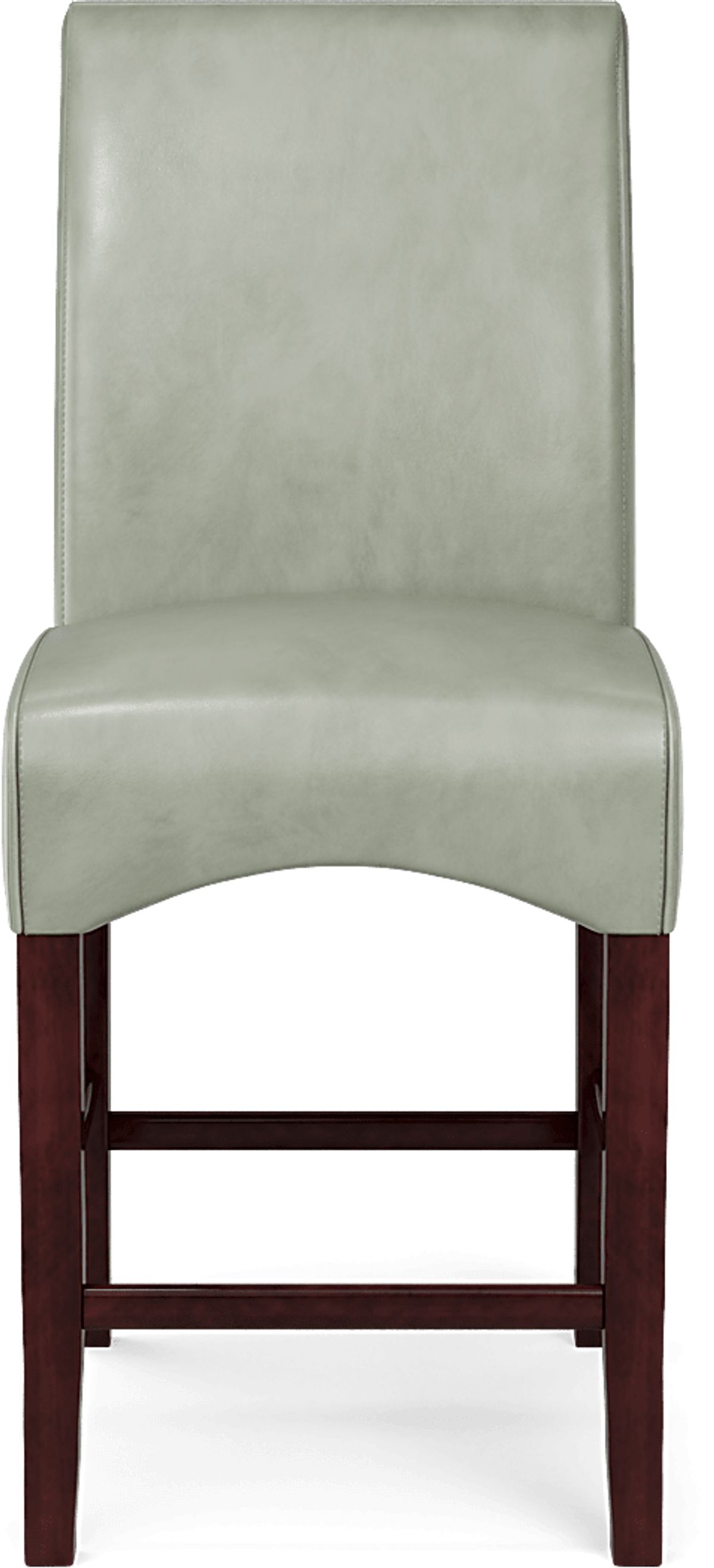Watercolor Merlot Dark Wood Green Counter Height Stool | Rooms to Go