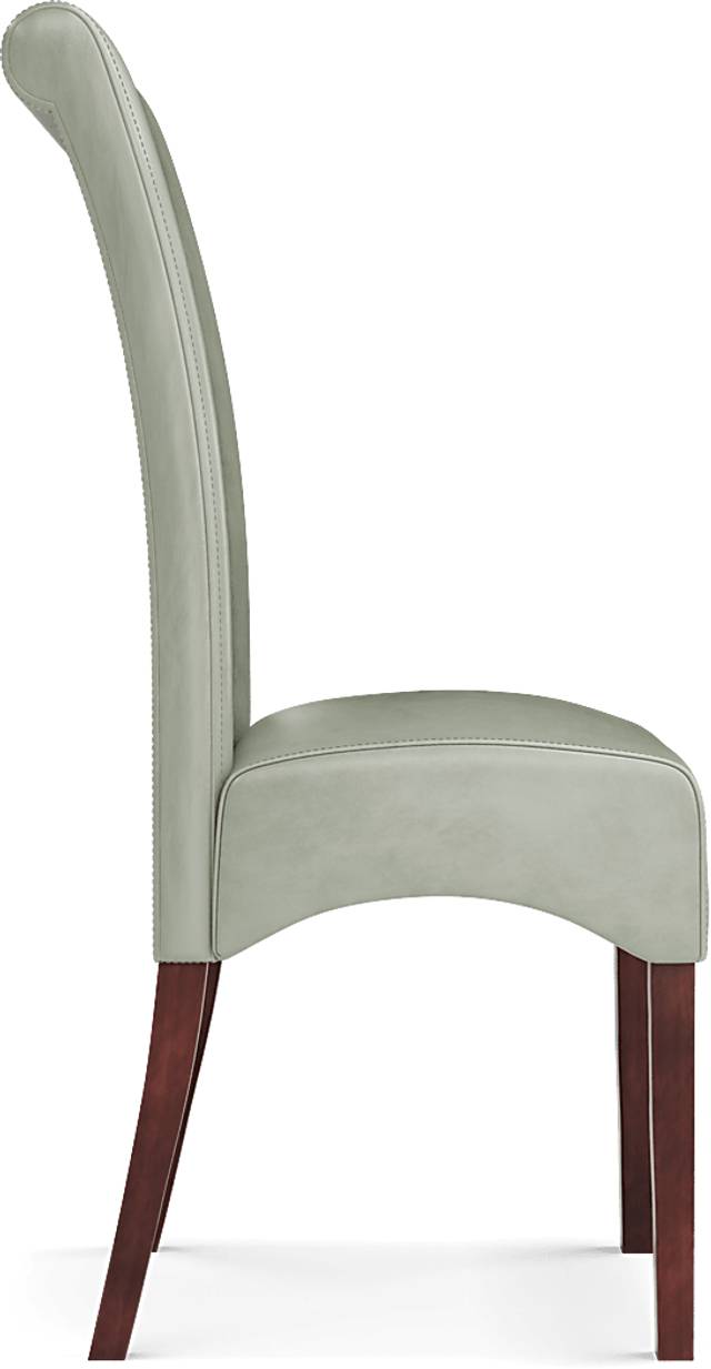 Watercolor Green Side Chair - Thumbnail - Image 3