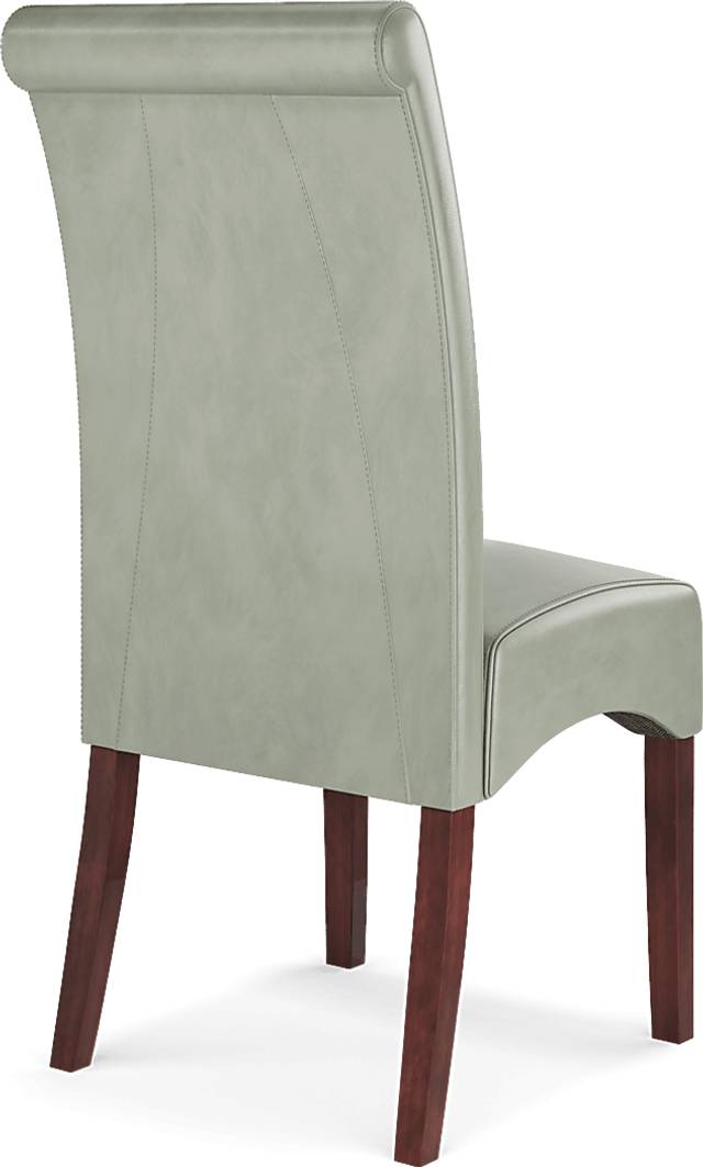 Watercolor Green Side Chair - Thumbnail - Image 4