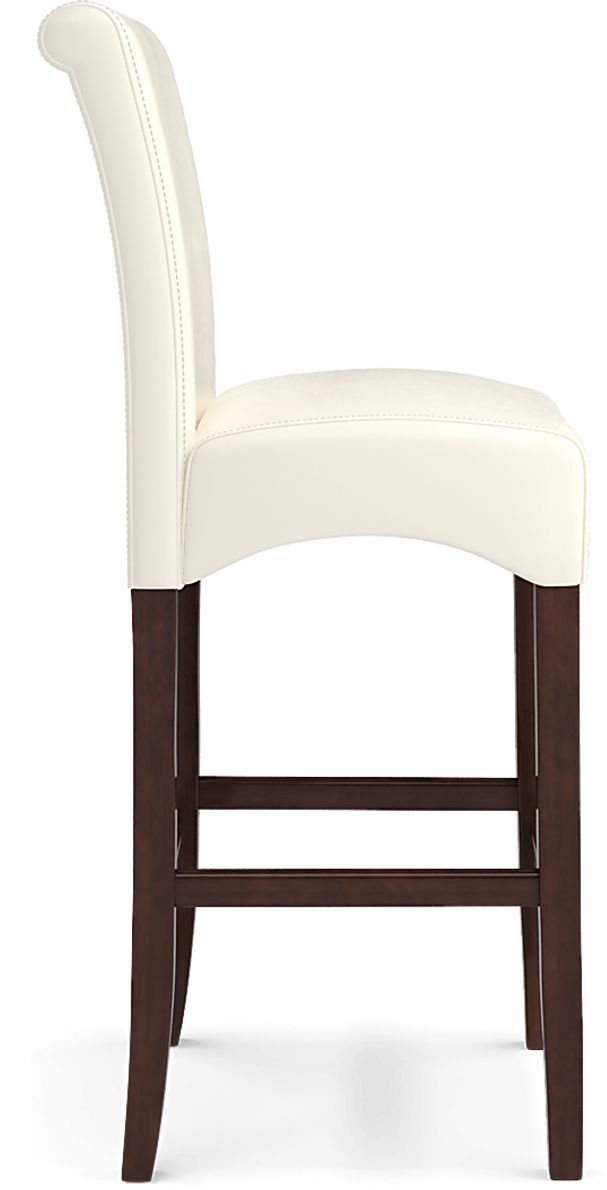 Watercolor Ivory Barstool
