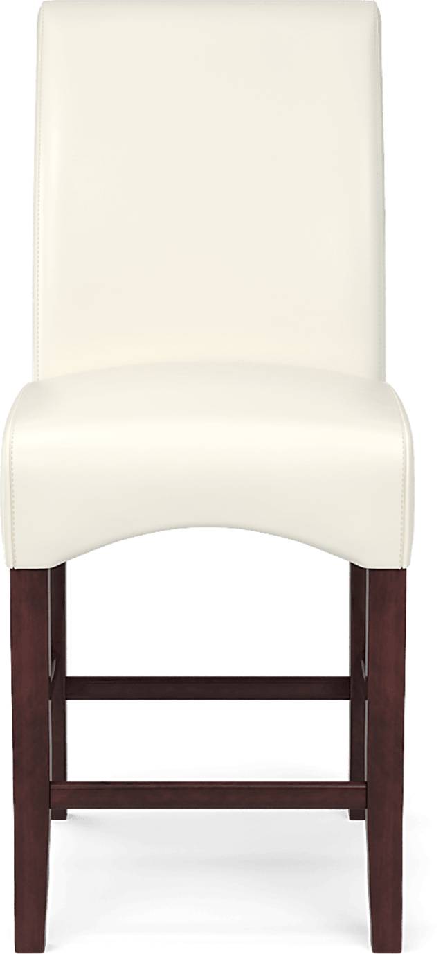 Watercolor Ivory Counter Height Stool - Thumbnail - Image 2