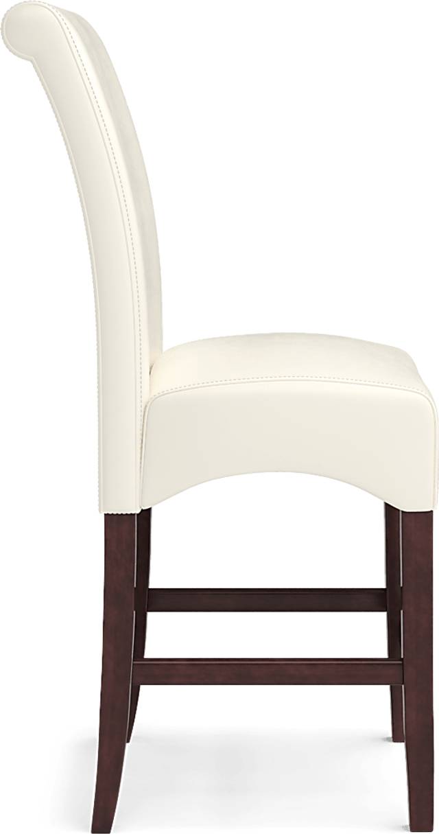 Watercolor Ivory Counter Height Stool - Thumbnail - Image 3