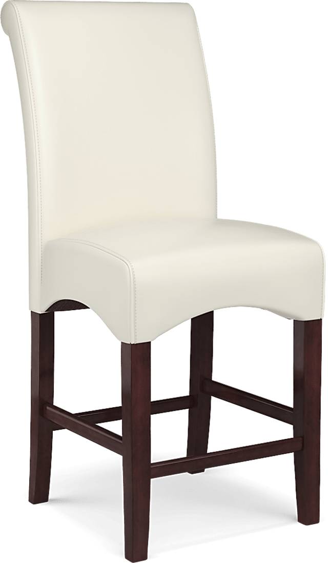 Watercolor Ivory Counter Height Stool - Thumbnail - Image 1