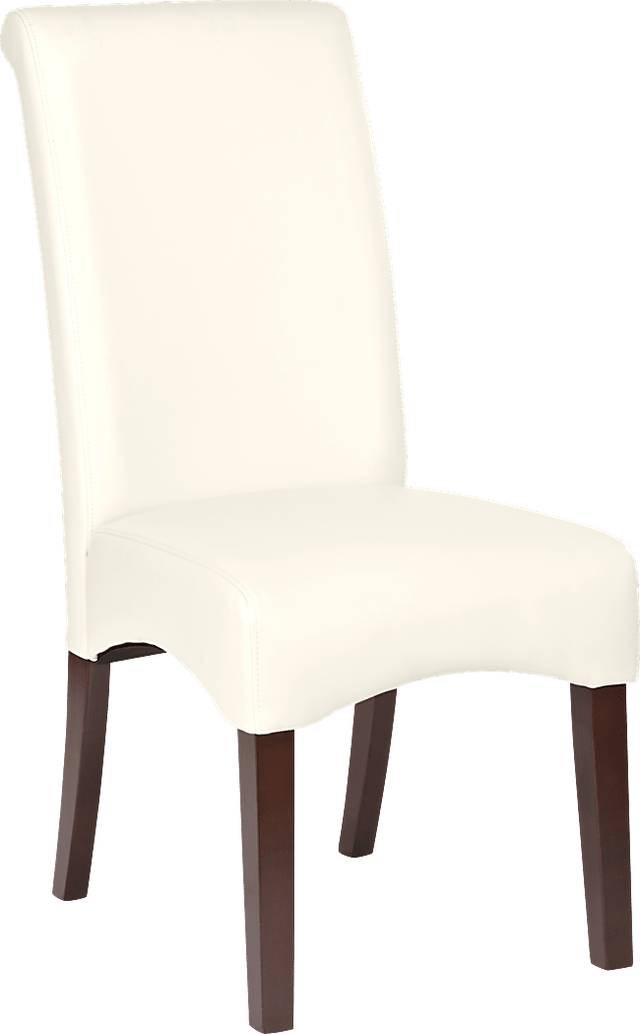 Watercolor Ivory Side Chair - Thumbnail - Image 1