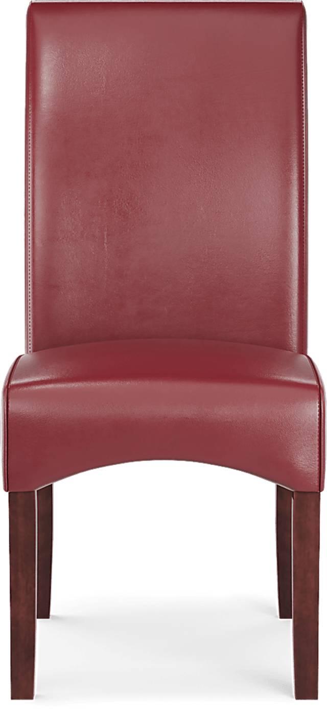 Watercolor Red Side Chair - Thumbnail - Image 2