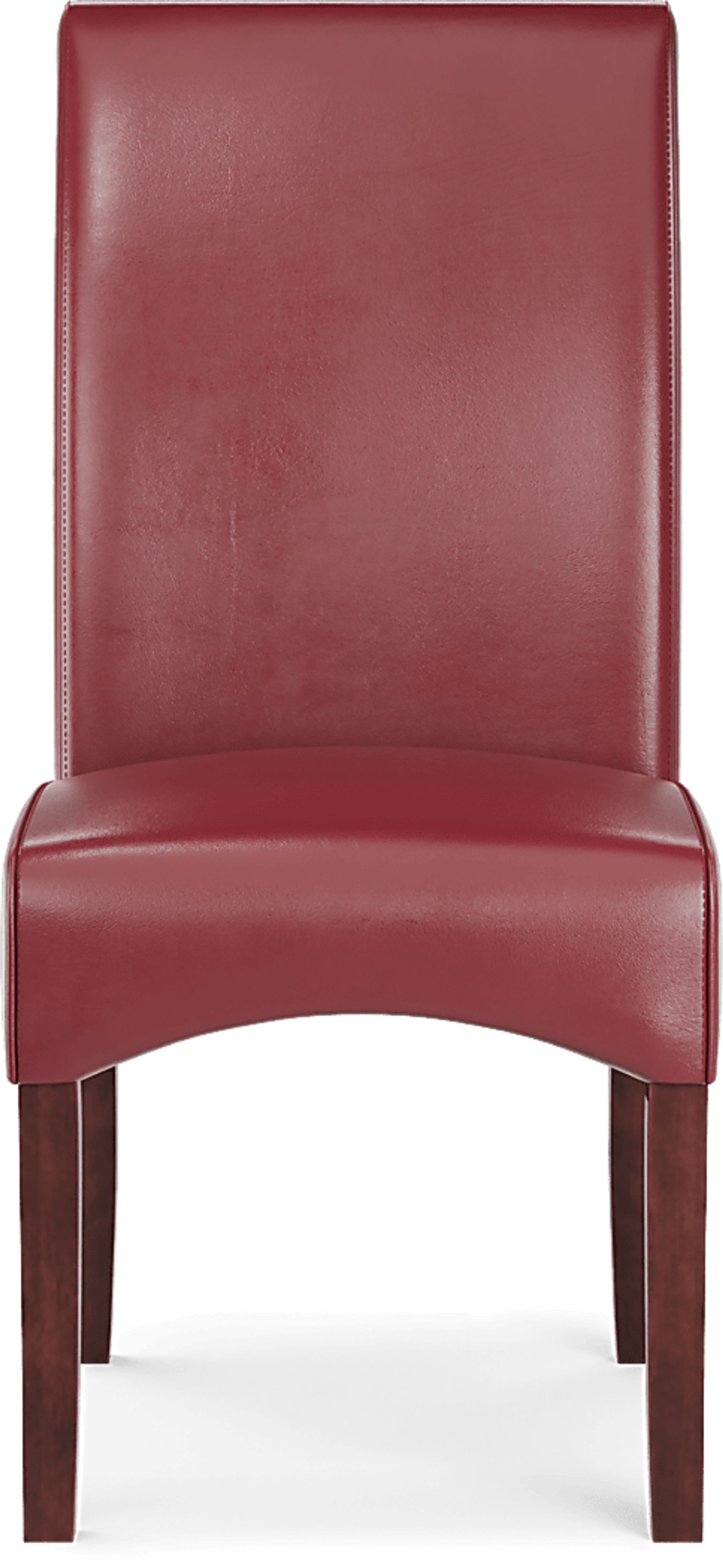 Watercolor Red Side Chair - Image 2