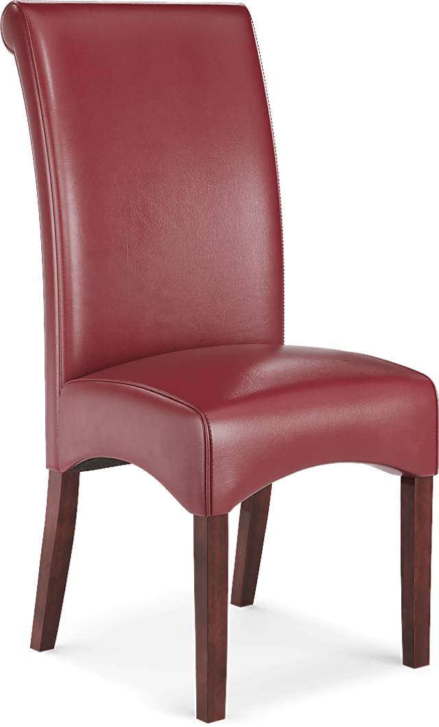Watercolor Red Side Chair - Thumbnail - Image 1