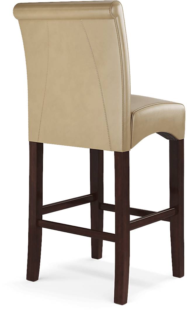 Watercolor Tan Barstool - Thumbnail - Image 4
