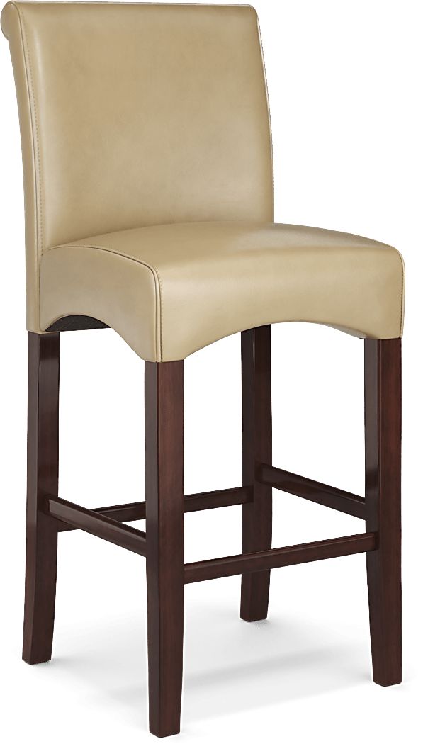 Watercolor Tan Barstool