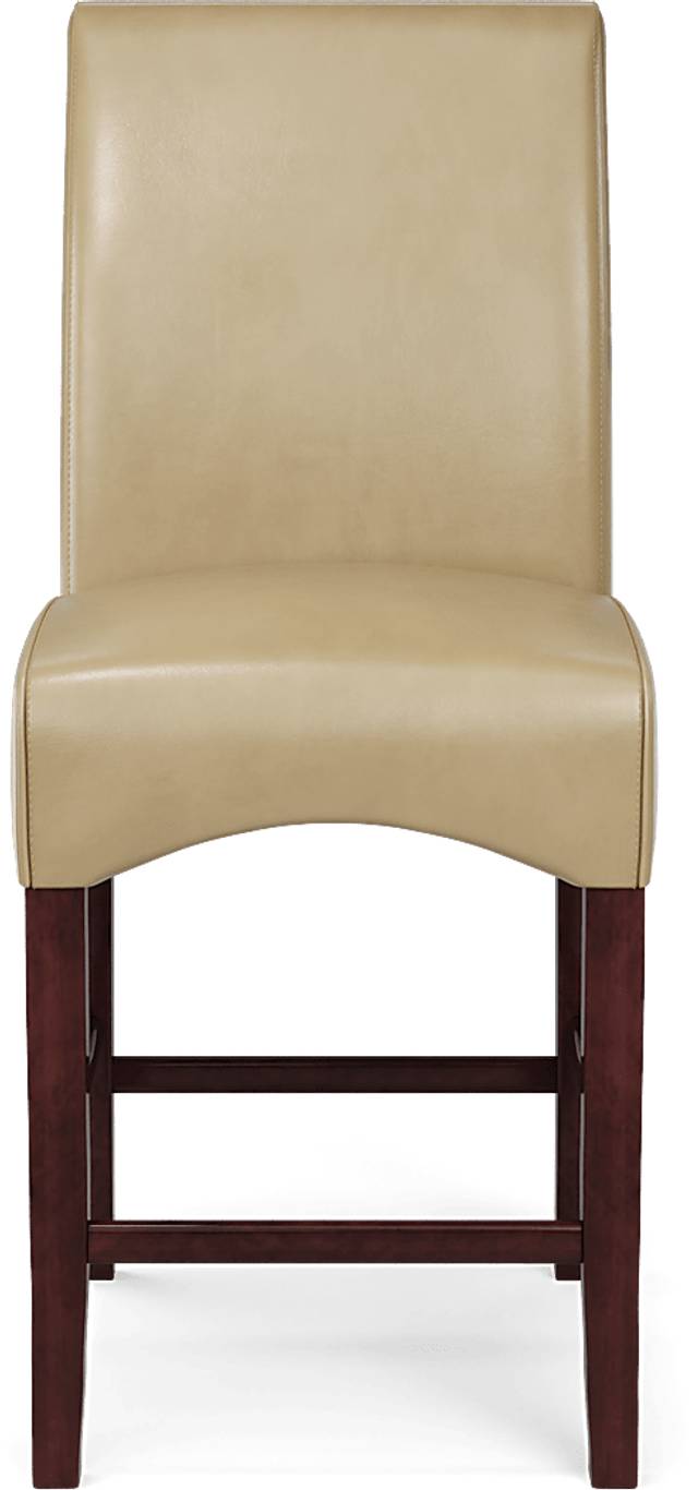 Watercolor Tan Counter Height Stool - Thumbnail - Image 2