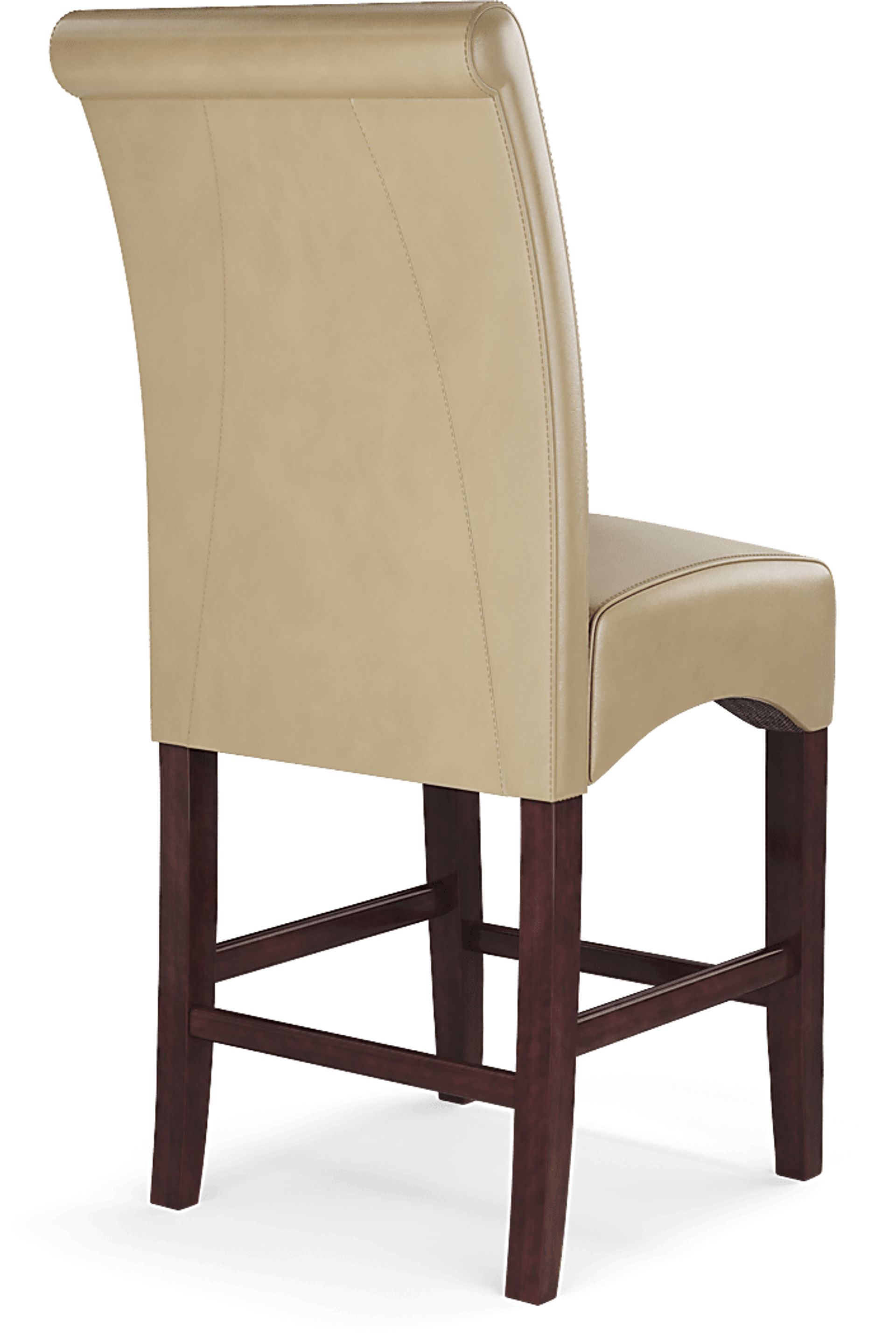 Watercolor Tan Counter Height Stool - Image 4