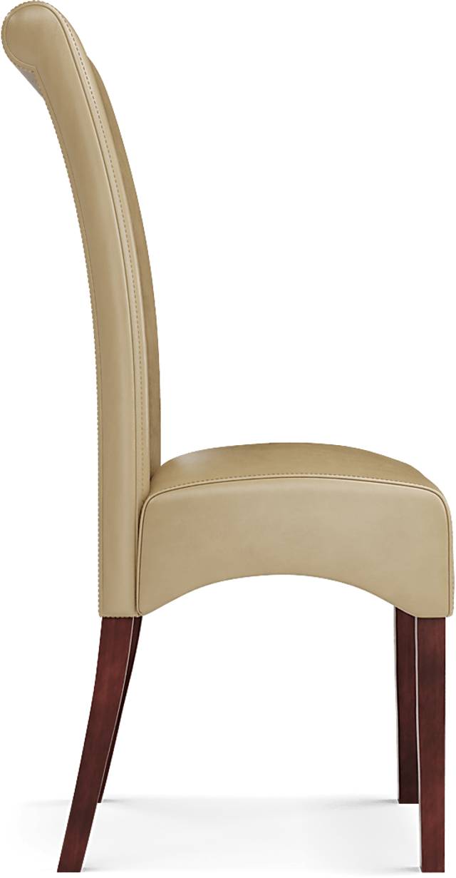 Watercolor Tan Side Chair - Thumbnail - Image 3