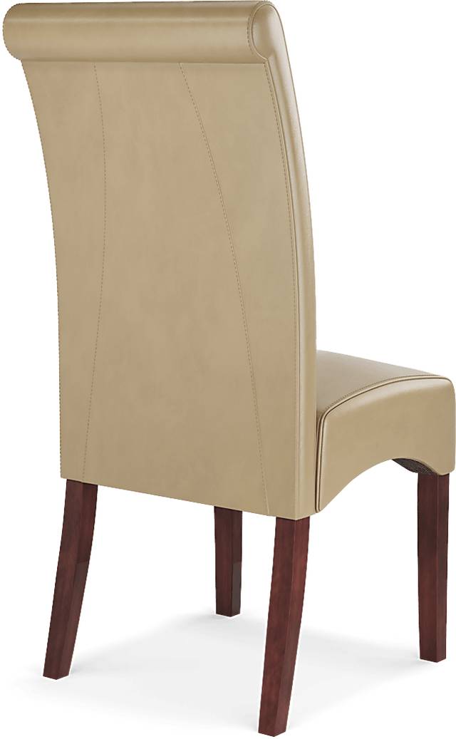 Watercolor Tan Side Chair - Thumbnail - Image 4
