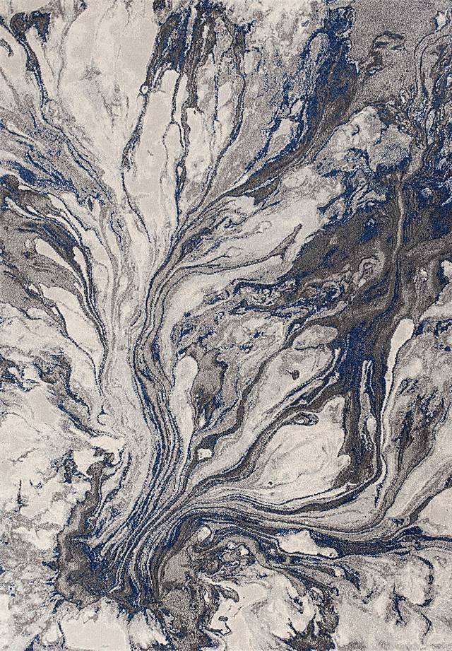 Watercolors Gray 5'3 x 7'7 Rug - Thumbnail - Image 1