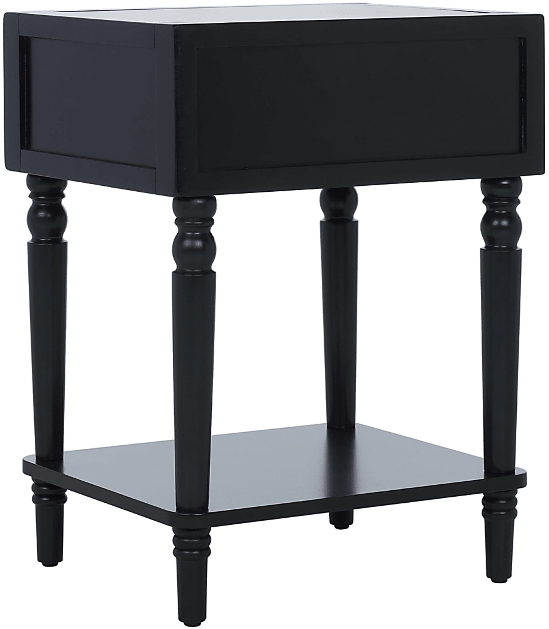 Wateree Black Nightstand - Image 5