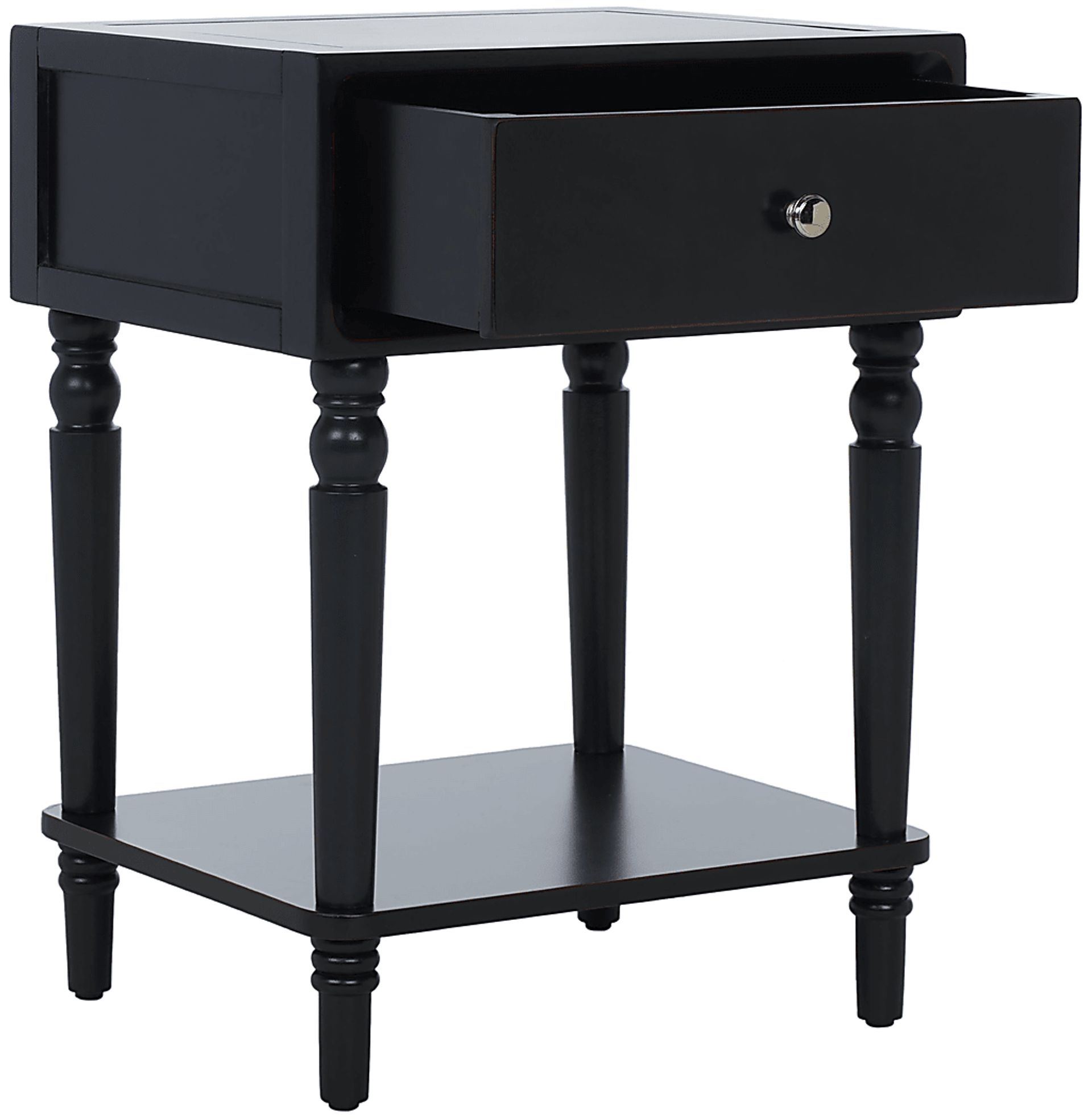 Wateree Black Nightstand - Image 6
