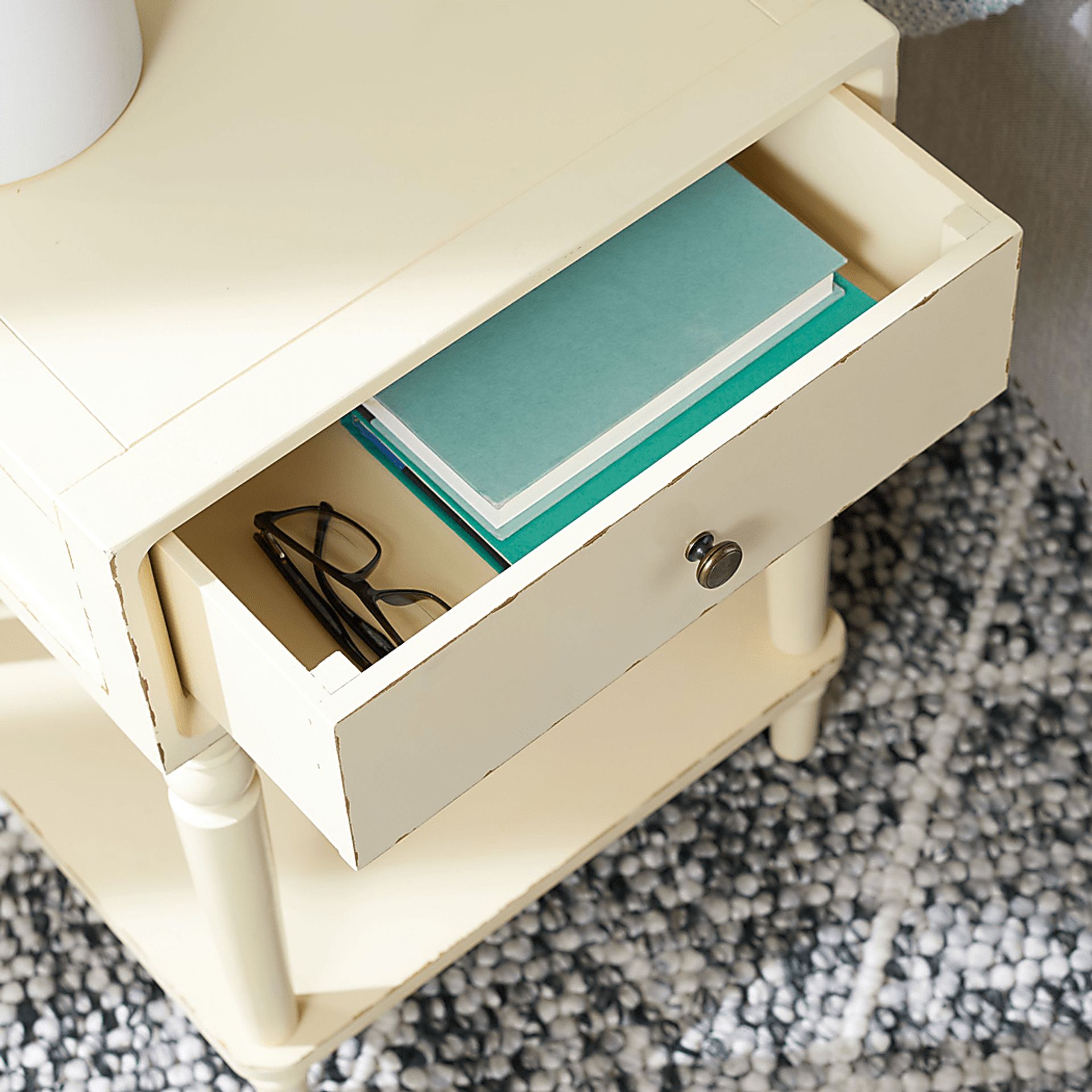 Wateree Cream Nightstand - Image 13
