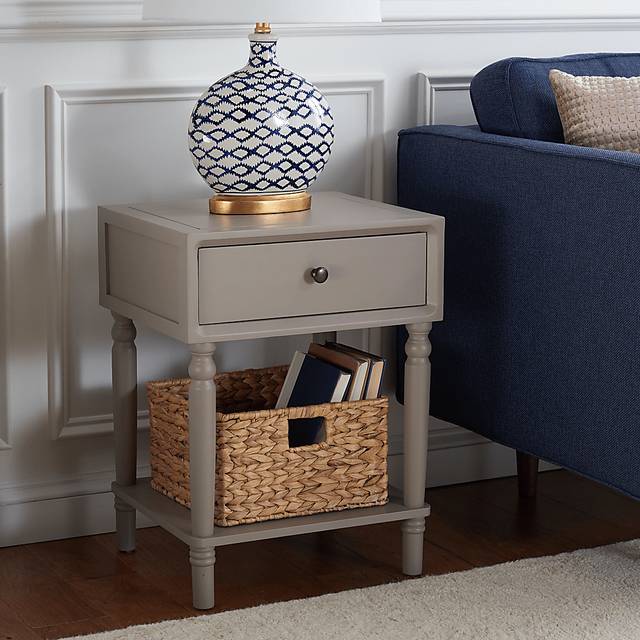 Wateree Gray Nightstand - Thumbnail - Image 3