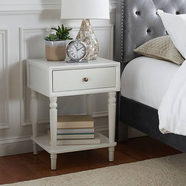 Wateree Off-White Nightstand - Thumbnail - Image 2