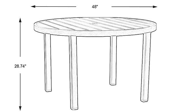 Dimension Image. Please refer to the Dimension Tab on this page for dimension details.