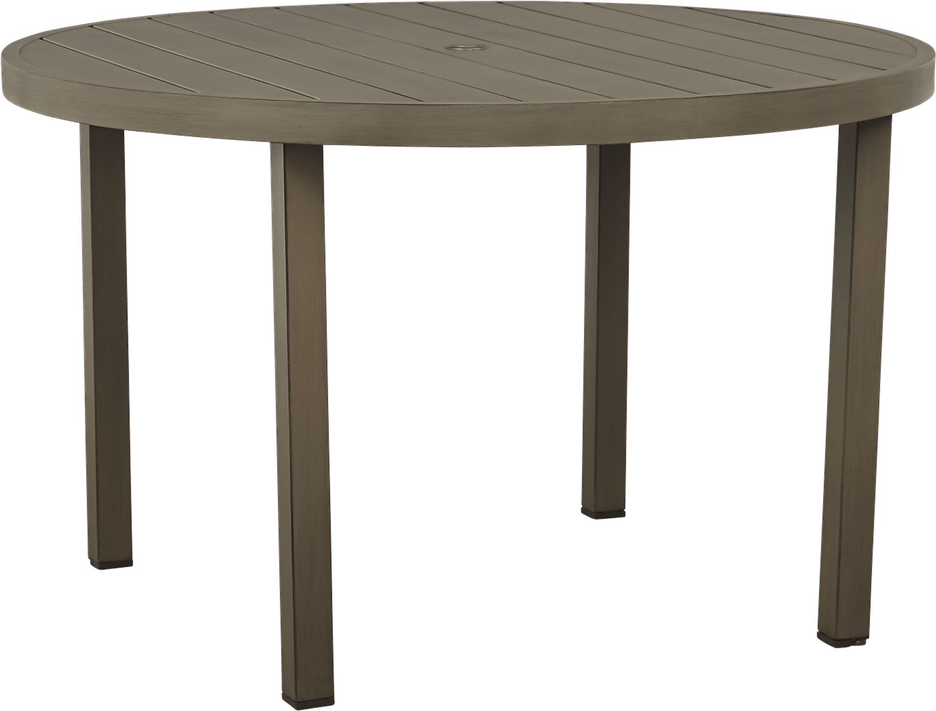 Waterfront Bronze 5 Pc Round Outdoor Dining Set - Image 2