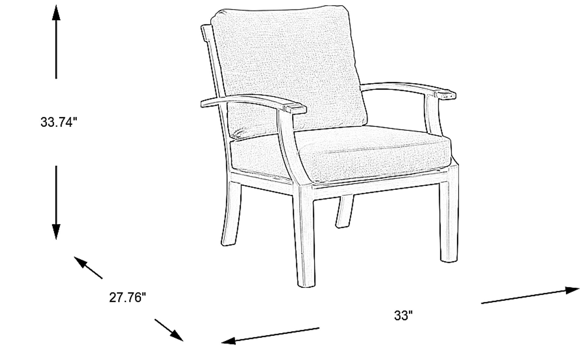 Dimension Image. Please refer to the Dimension Tab on this page for dimension details.